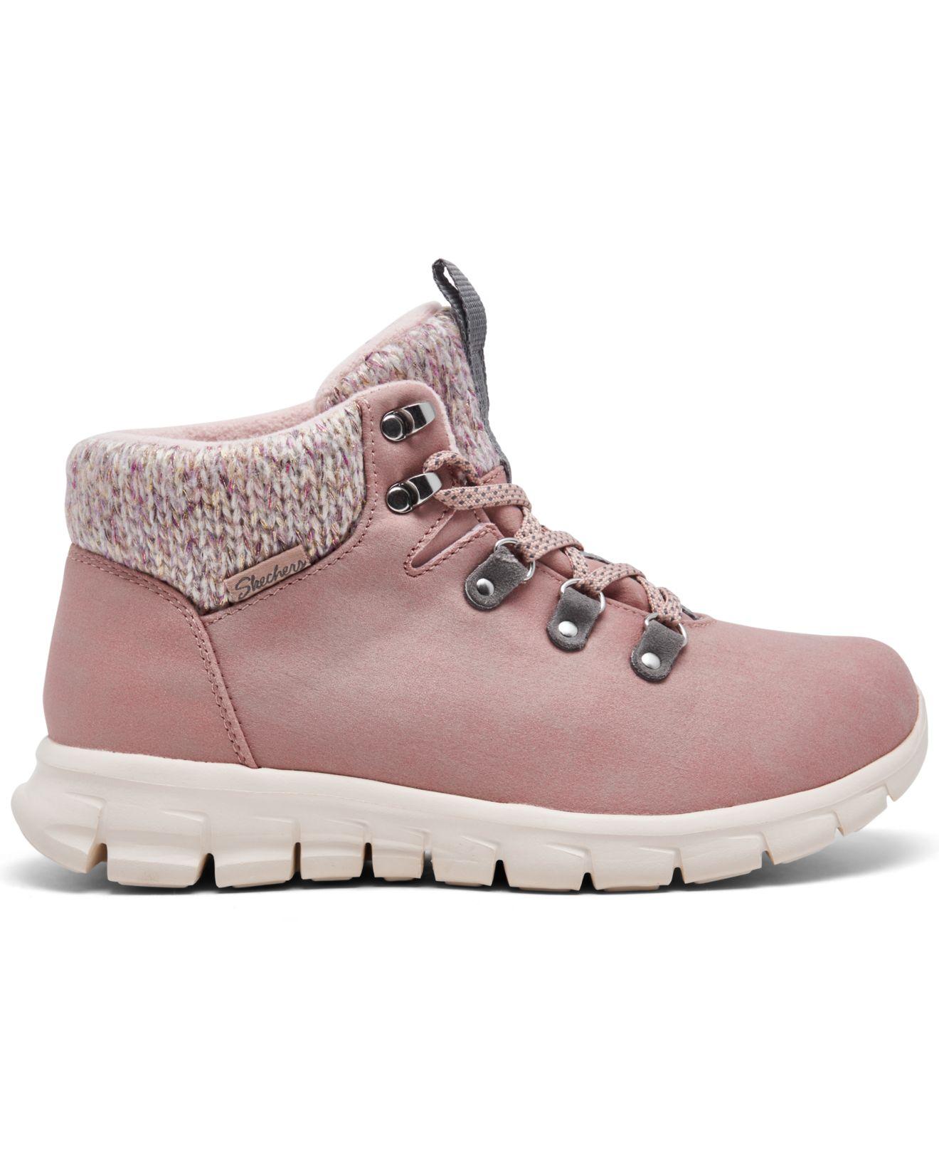 Skechers Synergy - Pretty Hiker Hiking From Finish Line in Pink |
