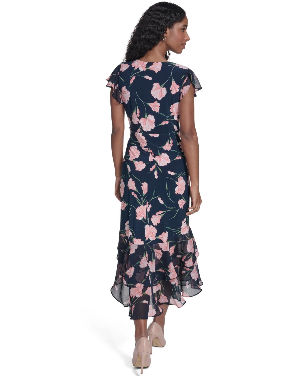 sachin and babi light blue dress Tommy Hilfiger Women's Petite Black Long-Sleeve Chiffon Shift Dress –  COUTUREPOINT main image 1