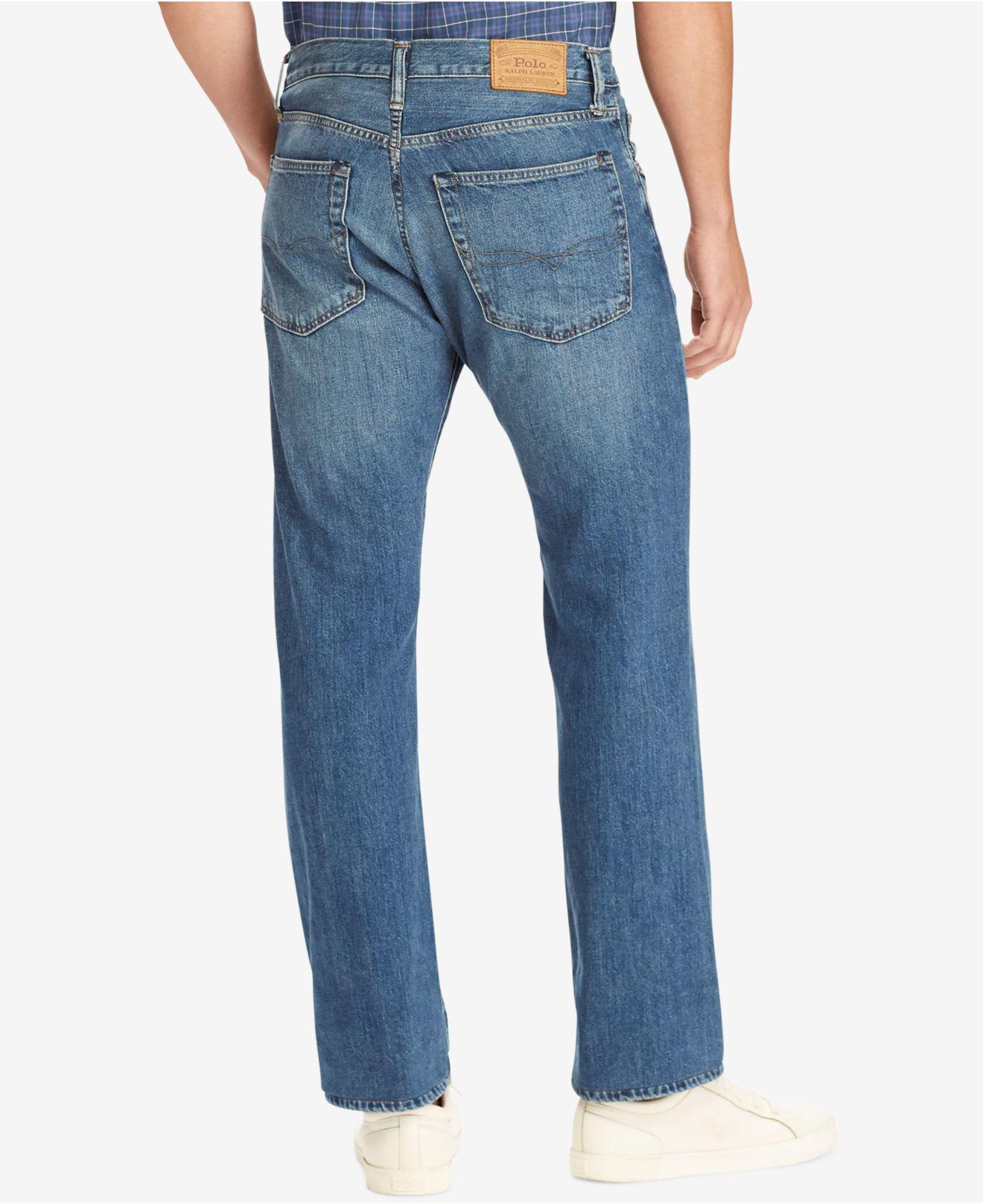 Polo Ralph Lauren Denim Men's Big & Tall Hampton Relaxed Straight Jeans ...