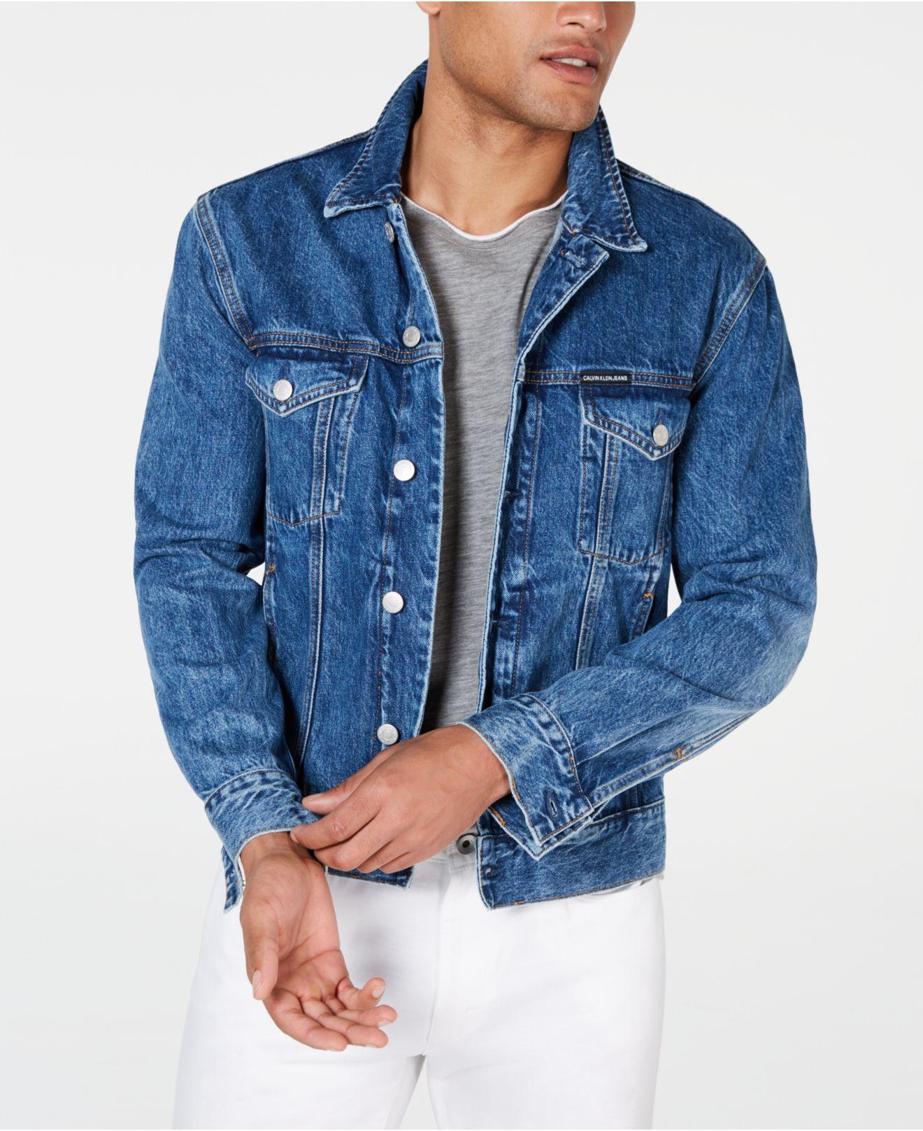 calvin klein trucker jacket