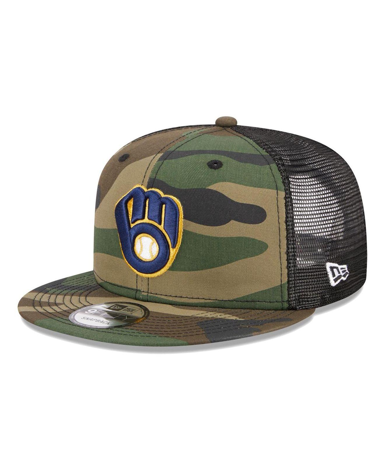 Detroit Tigers New Era Woodland Camo Trucker 9FIFTY Snapback Hat