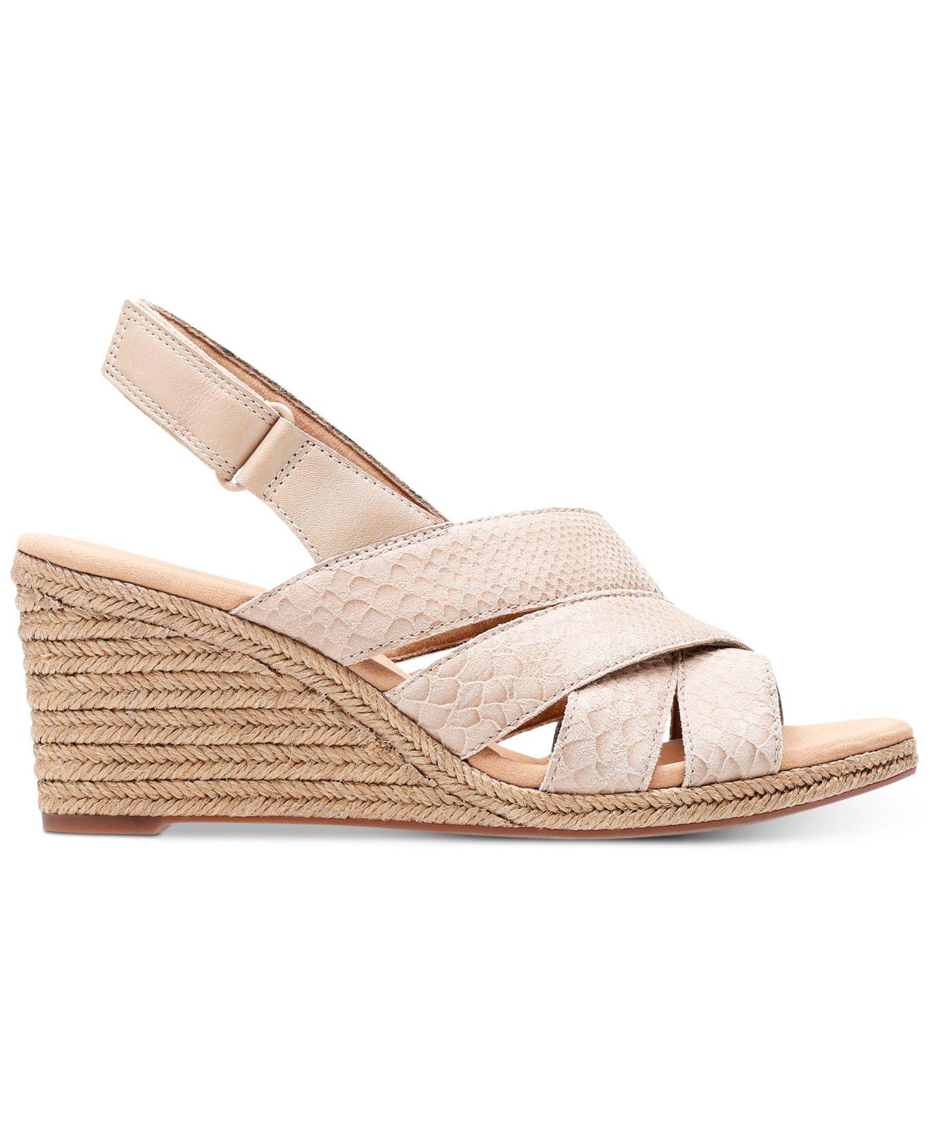 clarks lafely krissy wedge sandals