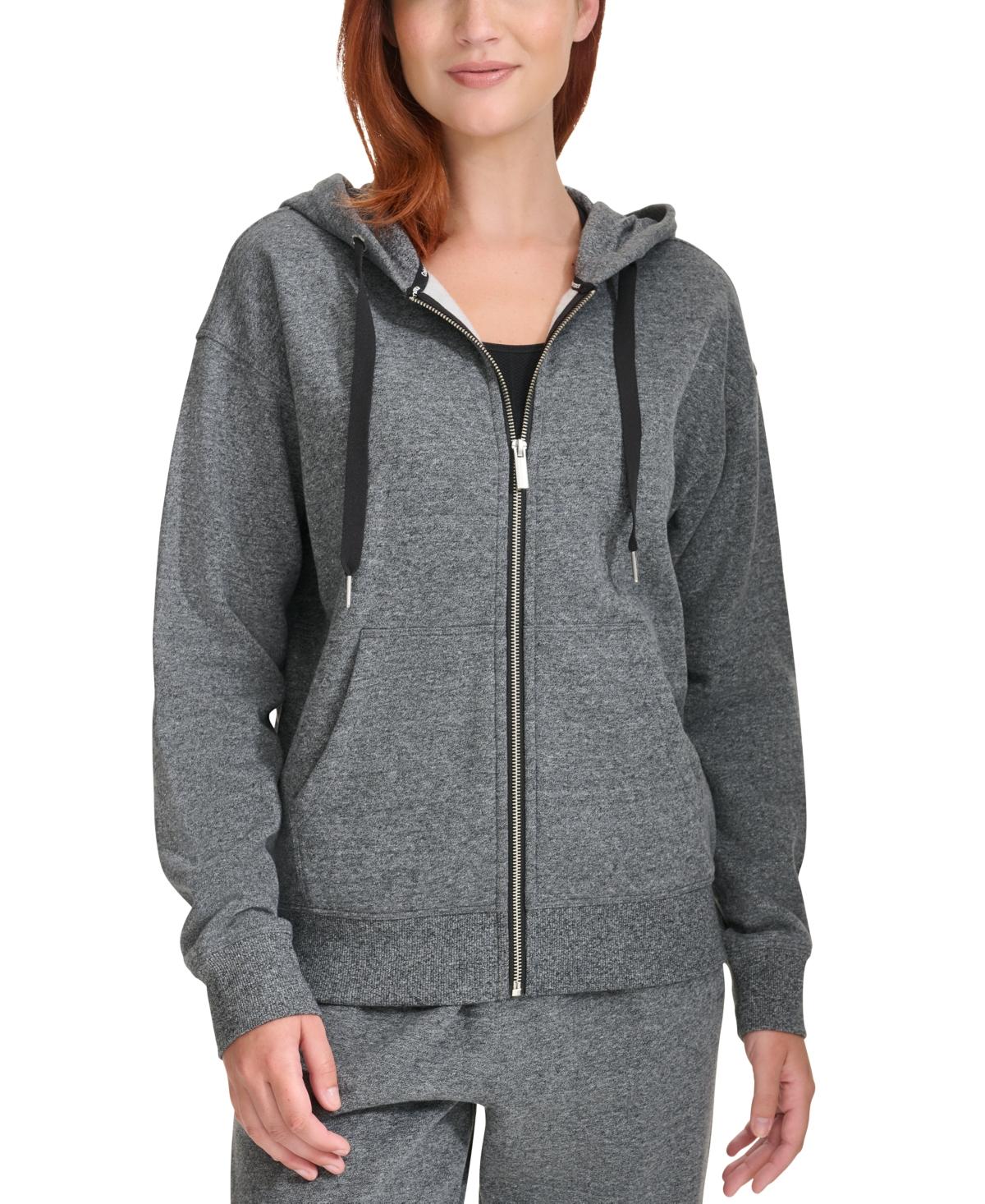 Calvin klein full zip hoodie women's deals