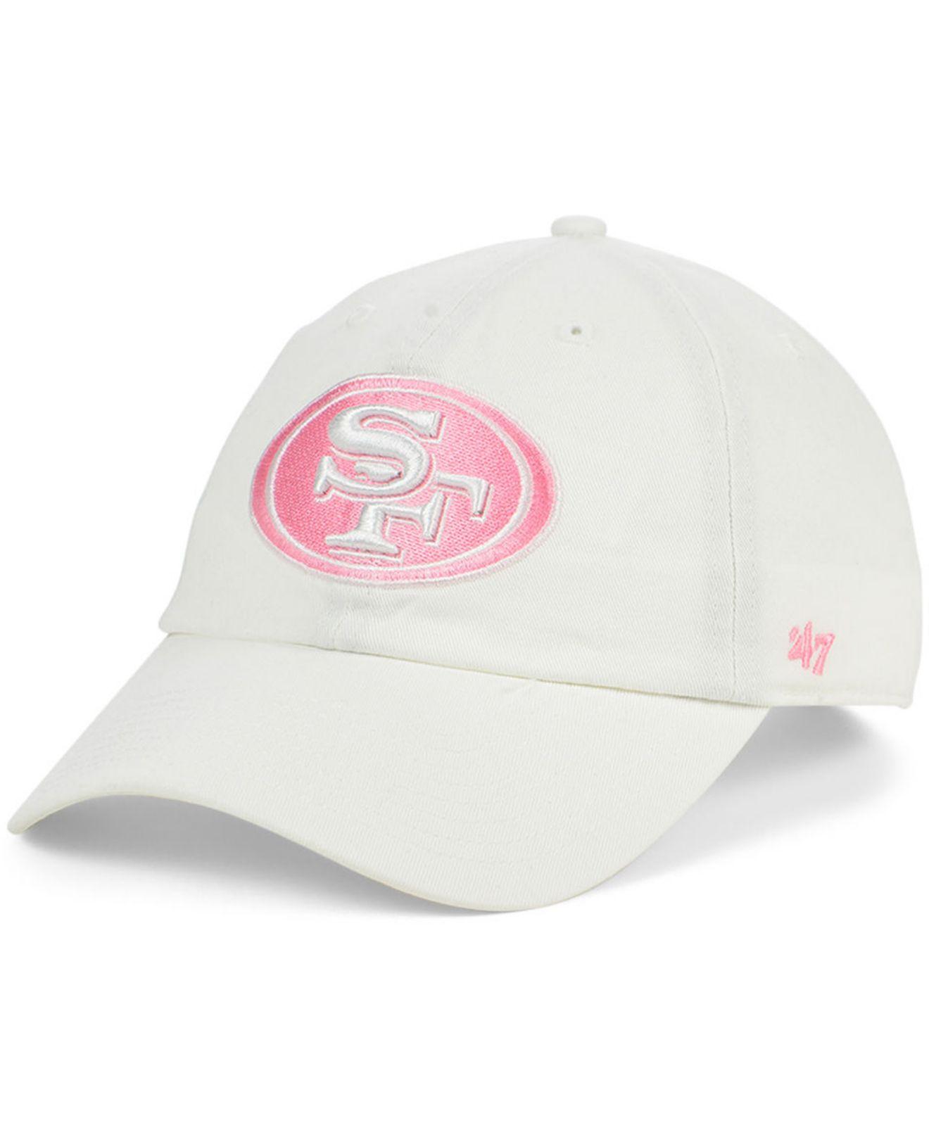 pink 49ers hat
