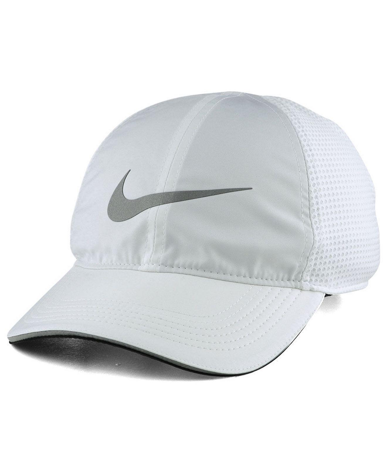 nike cap silver logo