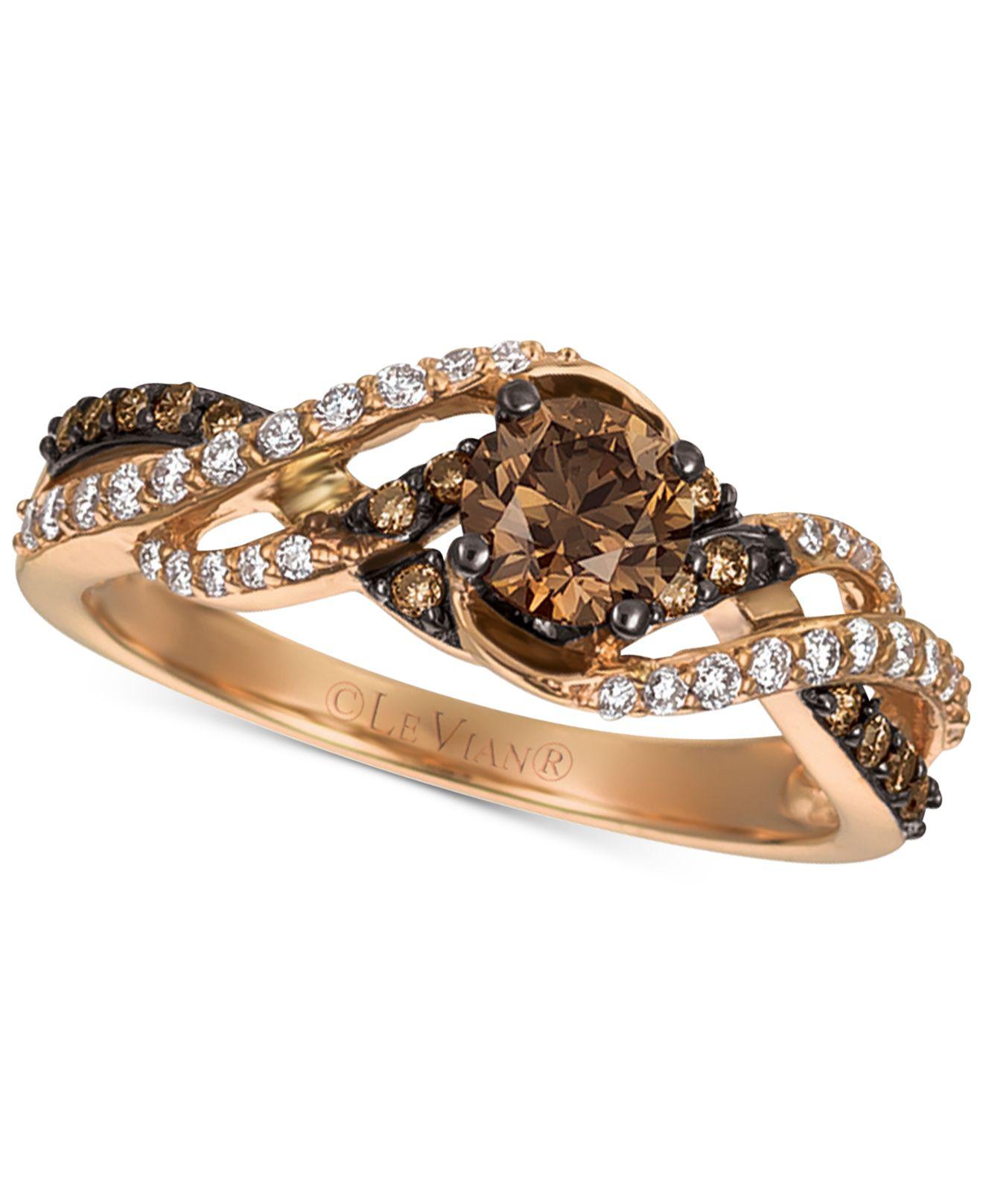 Le Vian Chocolatier® Gladiator Weave? Diamond Ring (3/4 Ct. T.w.) In