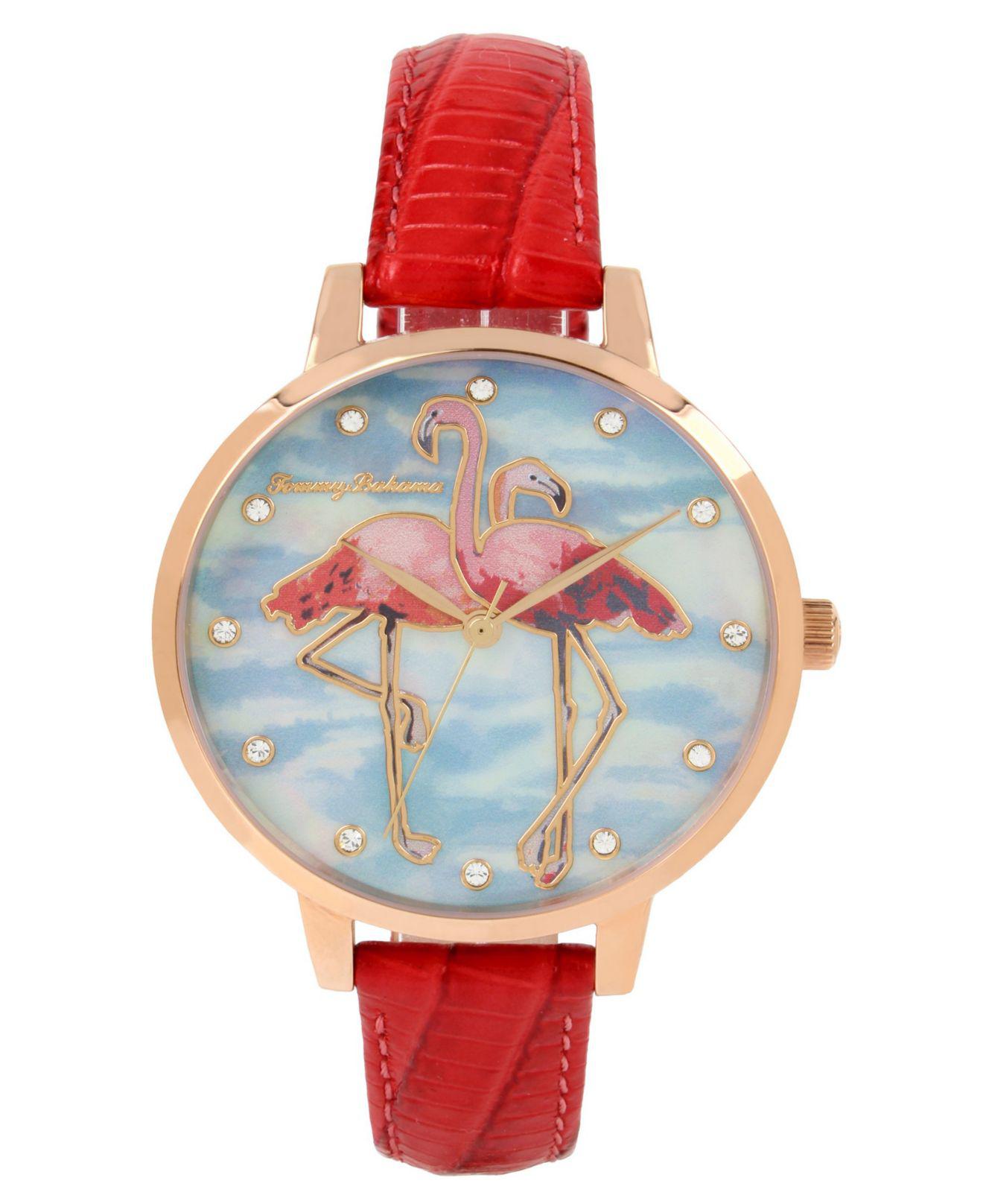 tommy bahama flamingo watch