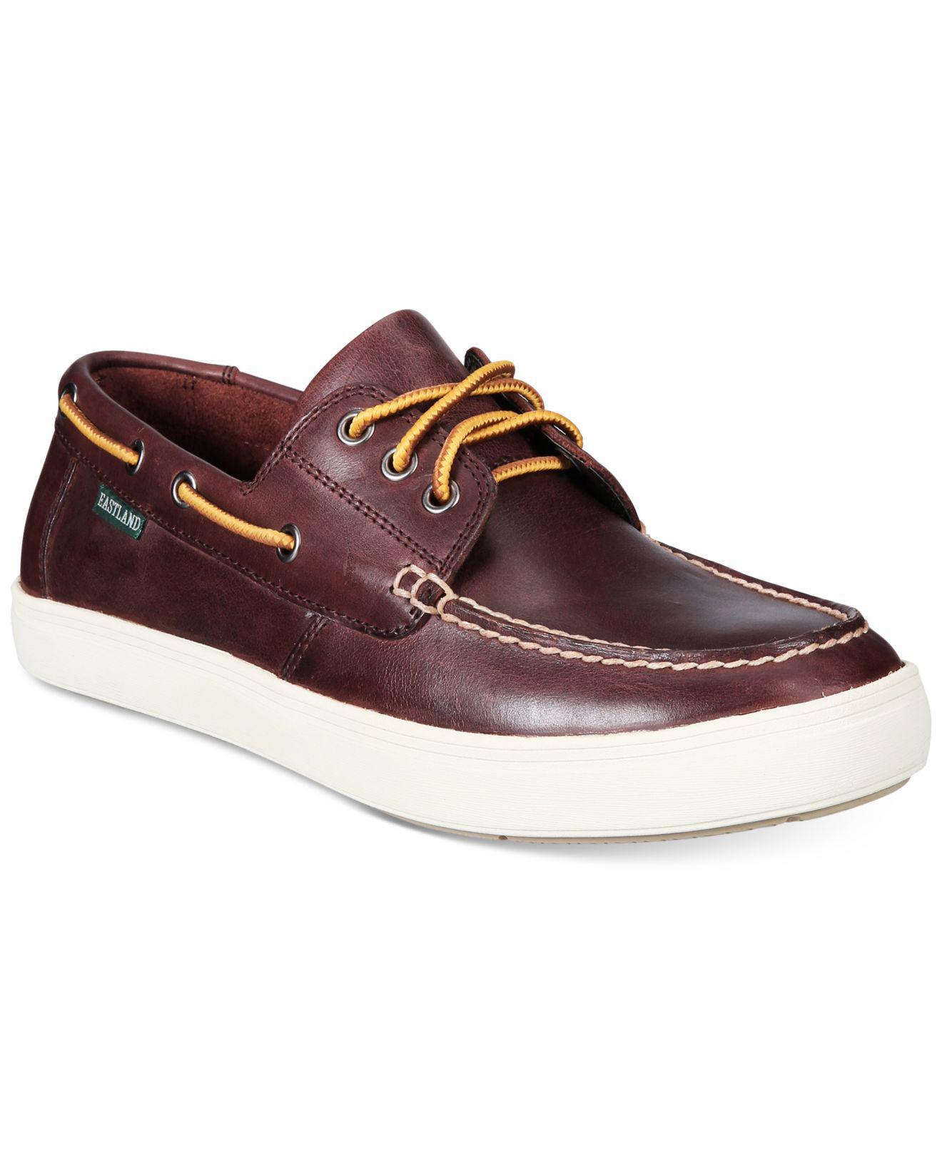 Eastland Leather Men's Captain 3eye Oxford Boat Shoes for Men Lyst