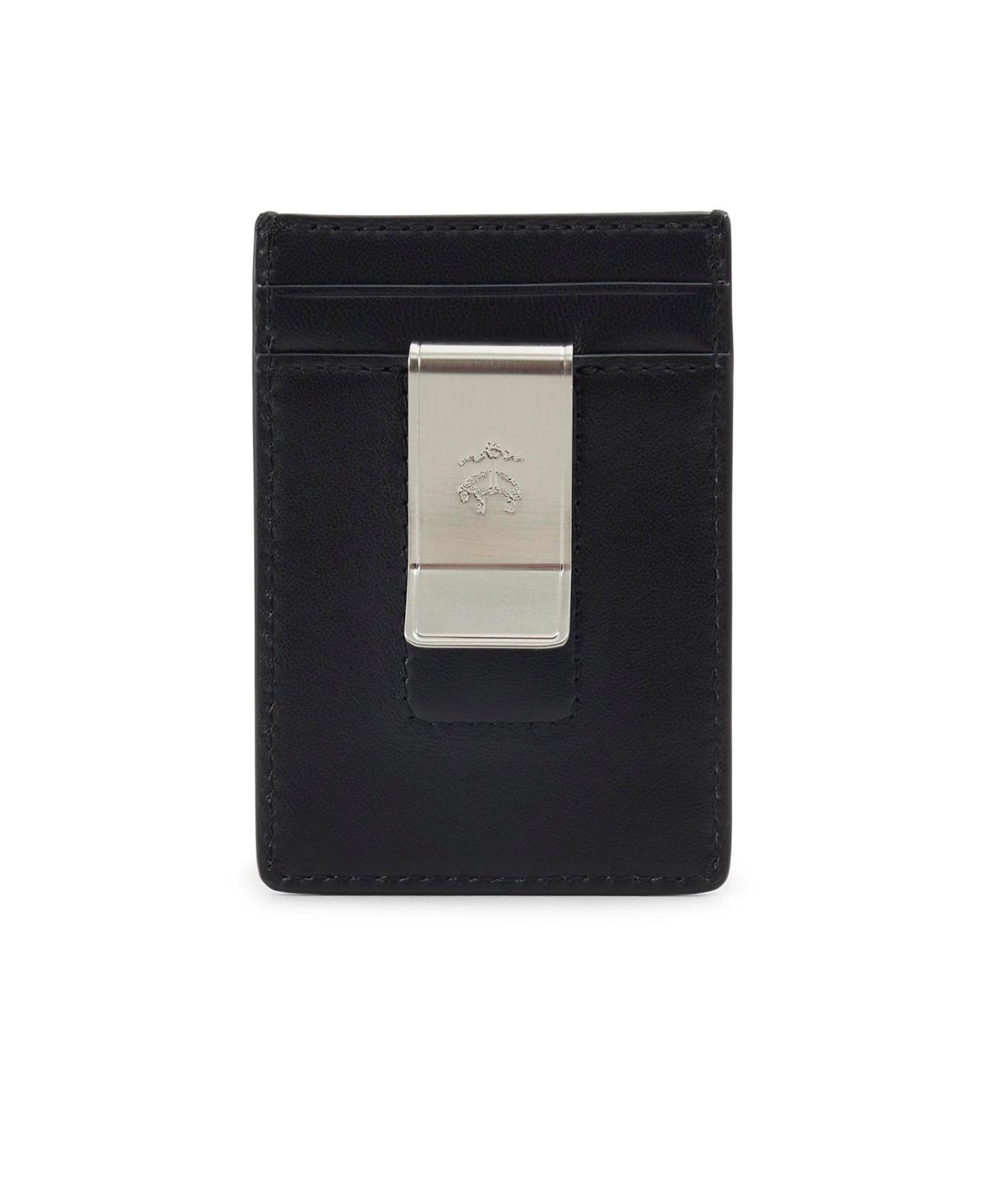 Brooks Brothers Gifting Cardholder And Money Clip Set in Black for