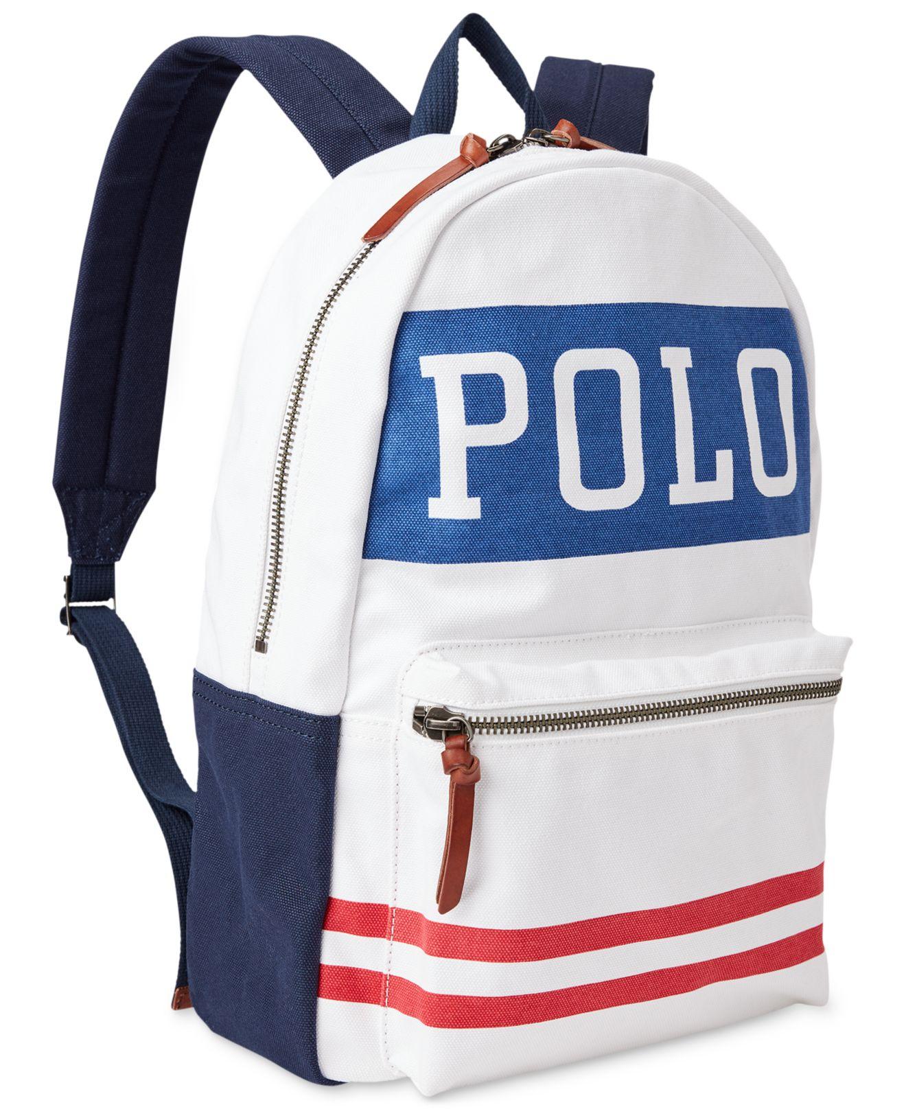 Polo canvas backpack Clearance