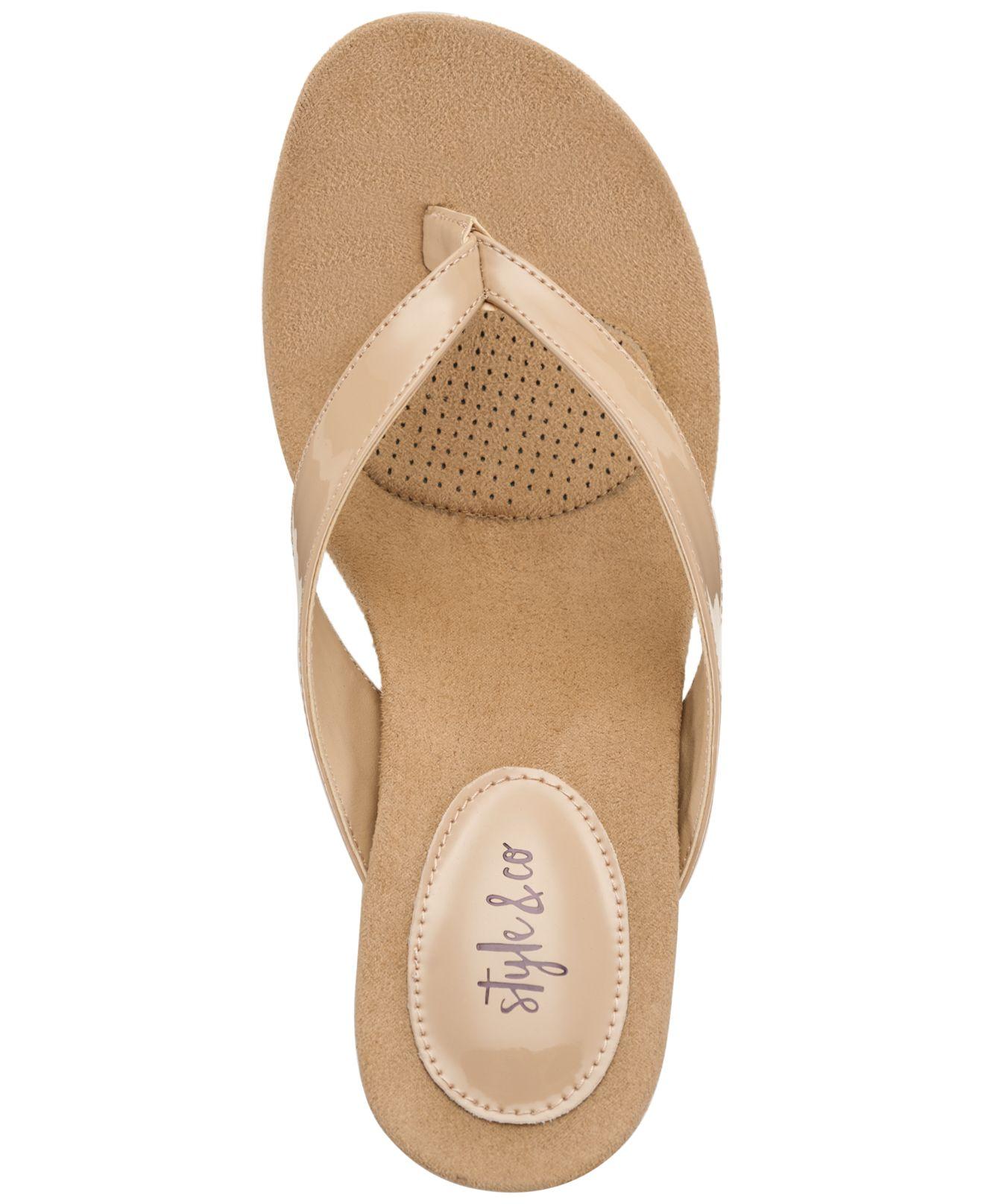 macys nude sandals