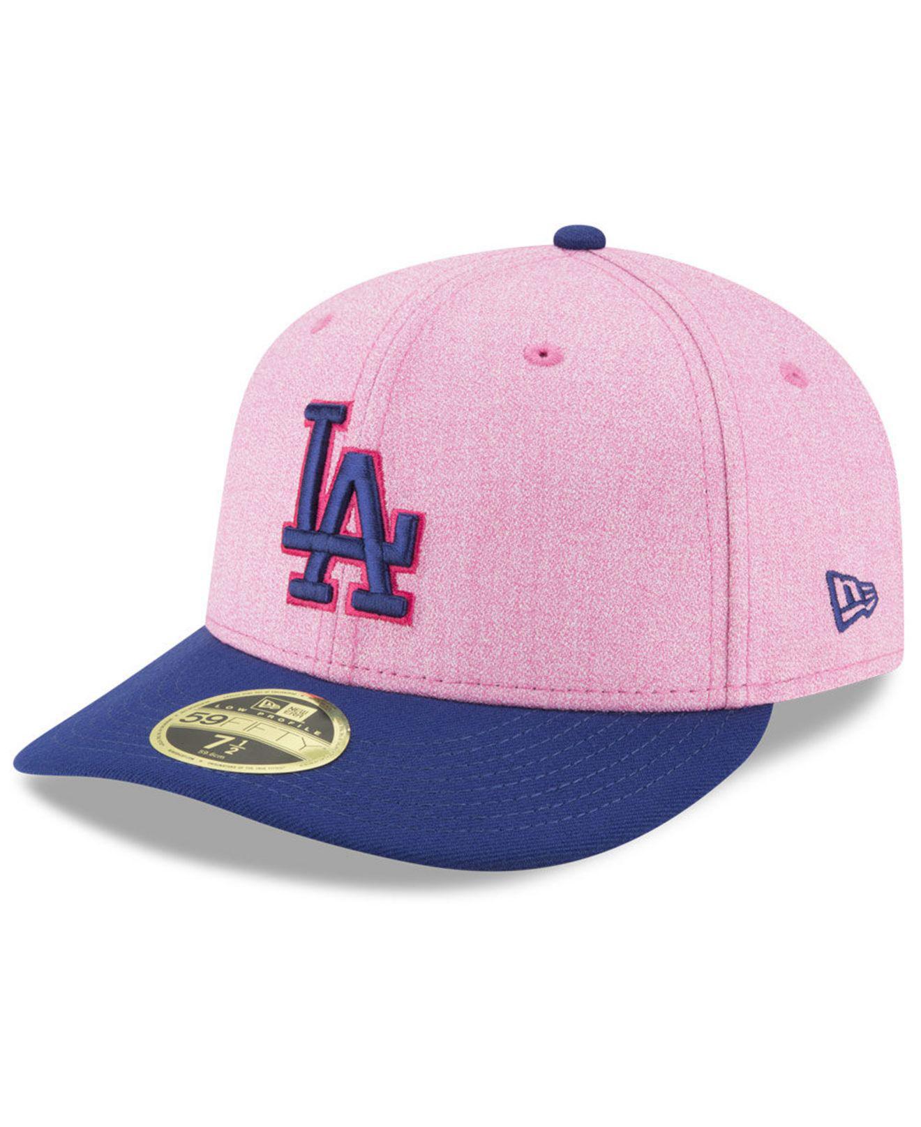 KTZ Los Angeles Dodgers Mothers Day Low Profile 59fifty Fitted Cap in