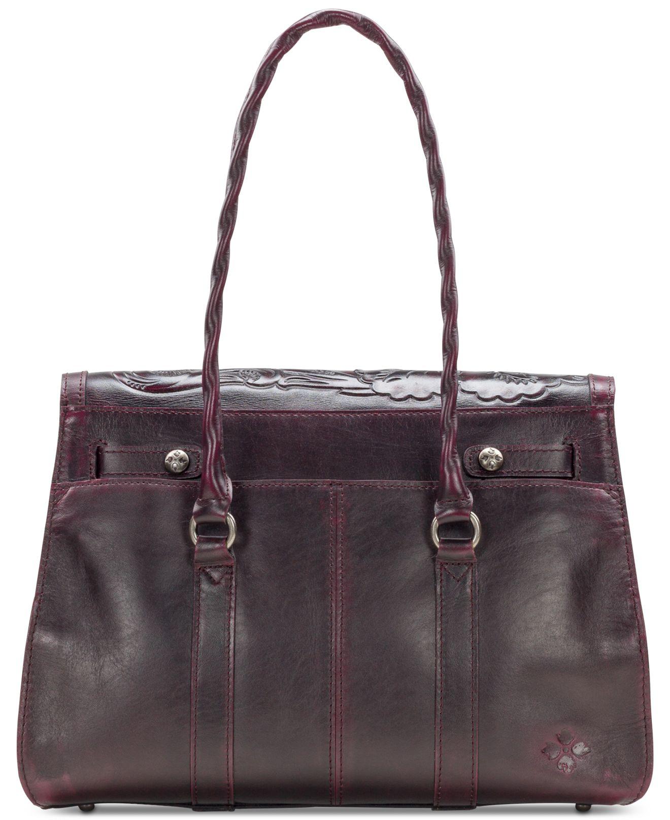 patricia nash tooled satchel