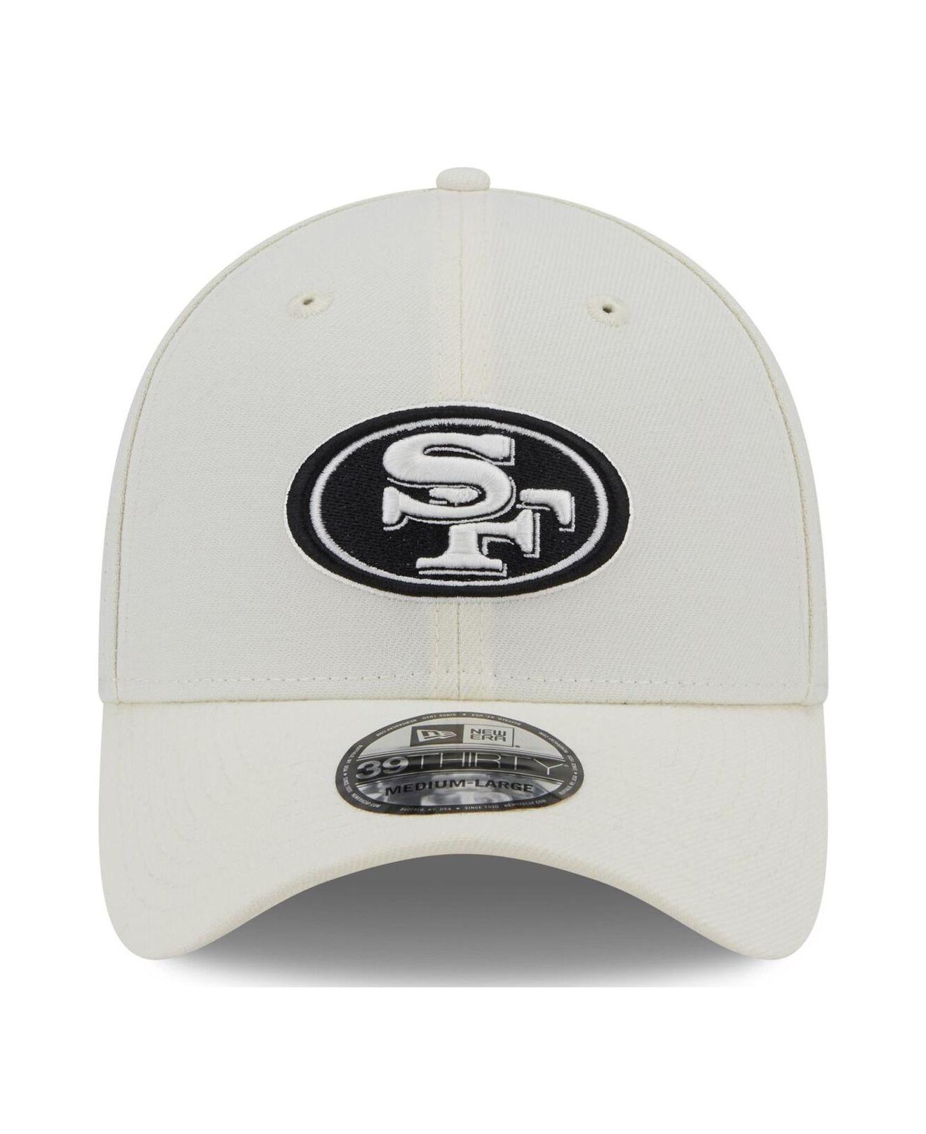 49ers black and white hat