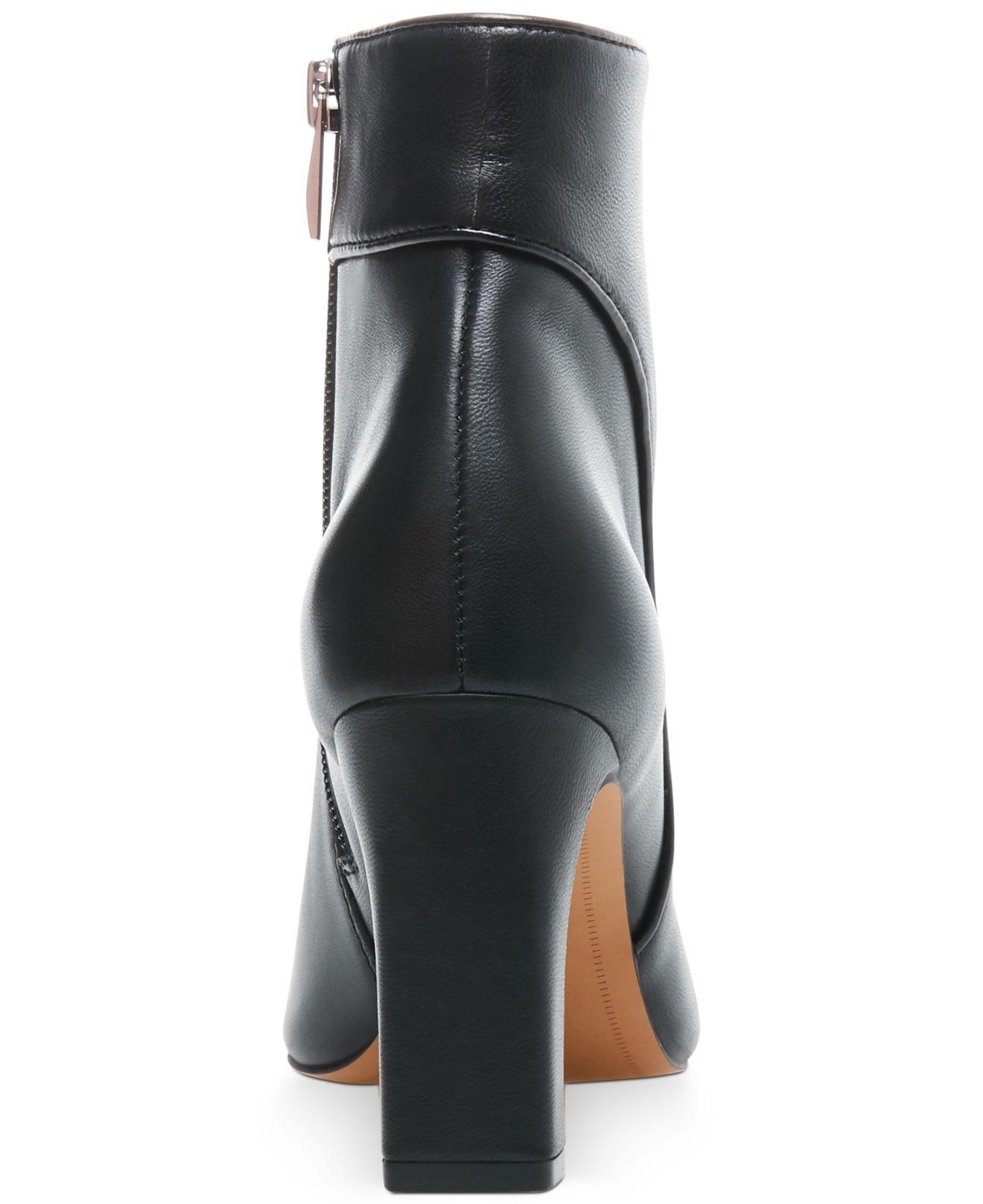 steve madden gratify black leather