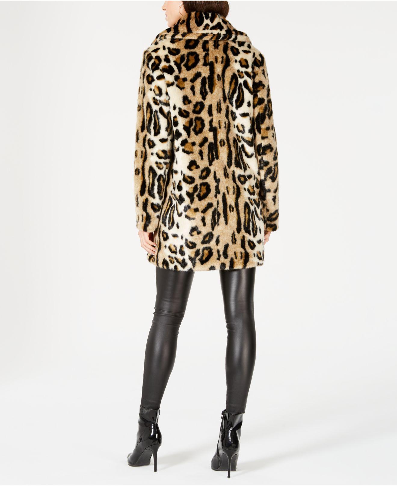 kensie leopard jacket