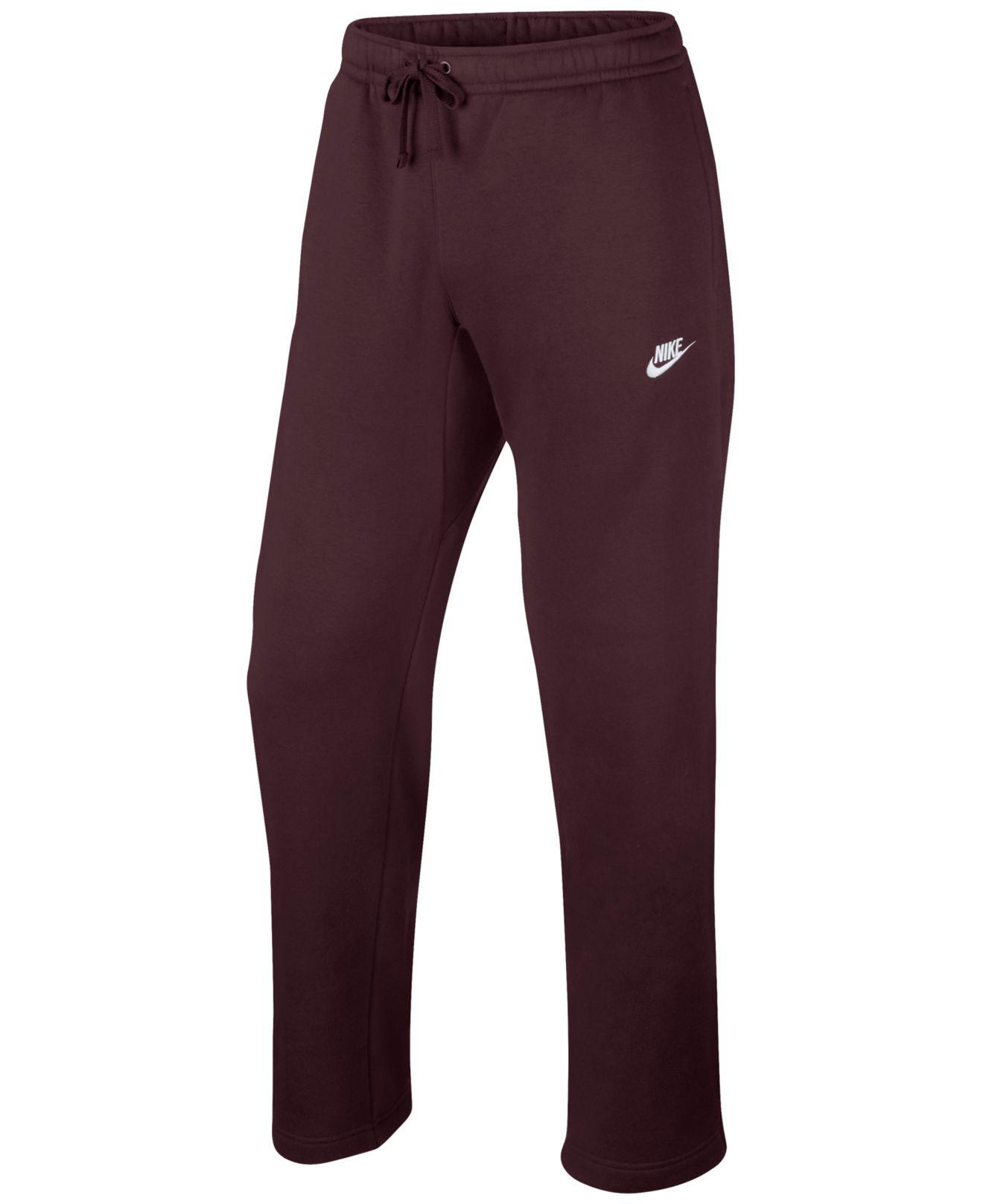 Nike Open-hem Sweatpants for Men | Lyst