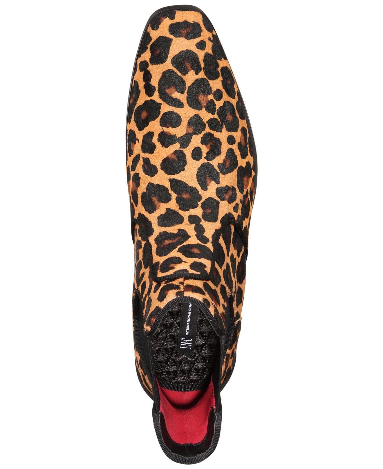 macys cheetah boots