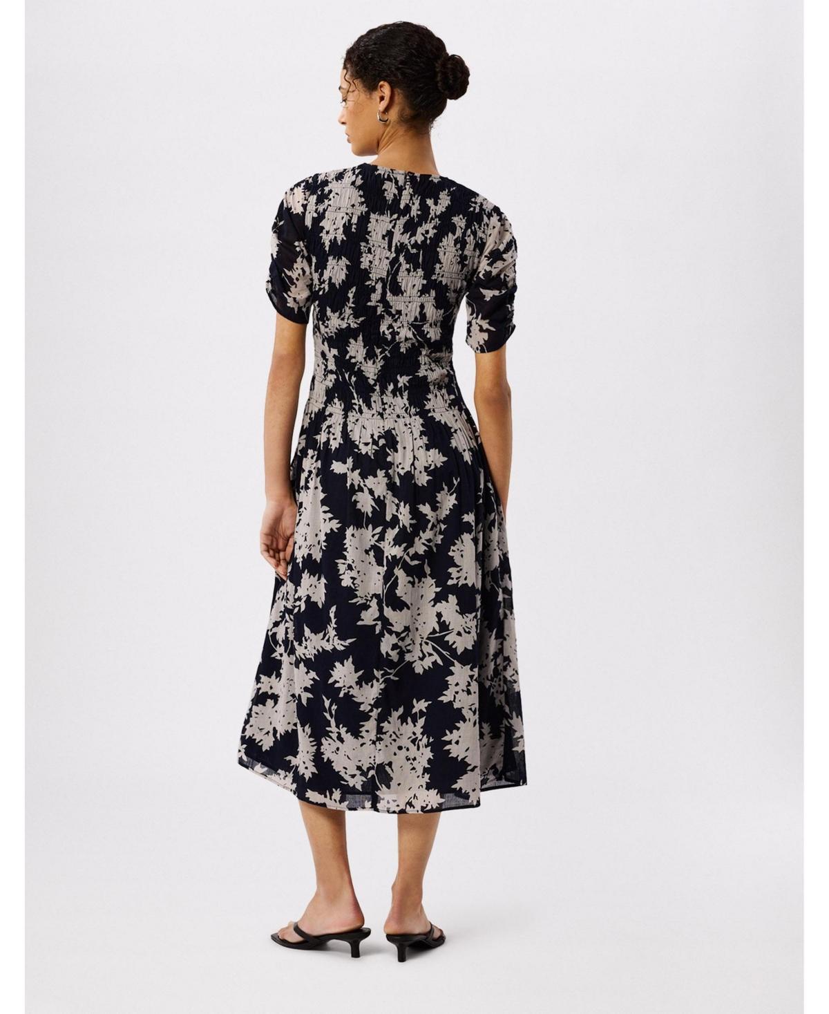 whistles dresses Rent Whistles Green Leopard Printed Midi Dress main image 0