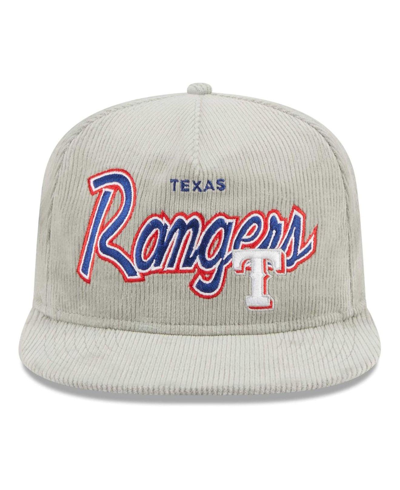 KTZ Texas Rangers Retro Stock 59fifty Fitted Cap in White for Men