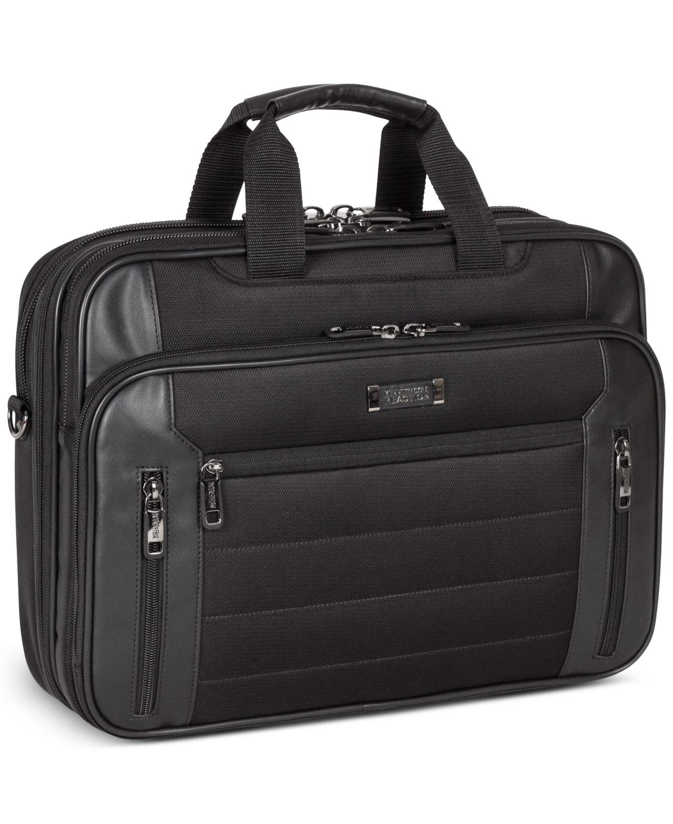 Lyst Kenneth Cole Reaction Laptop Case Double Gusset Top Zip Lyst Kenneth Cole Reaction Laptop Case Double Gusset Top Zip Checkpoint Friendly Computer In Black For Men Save 50 0