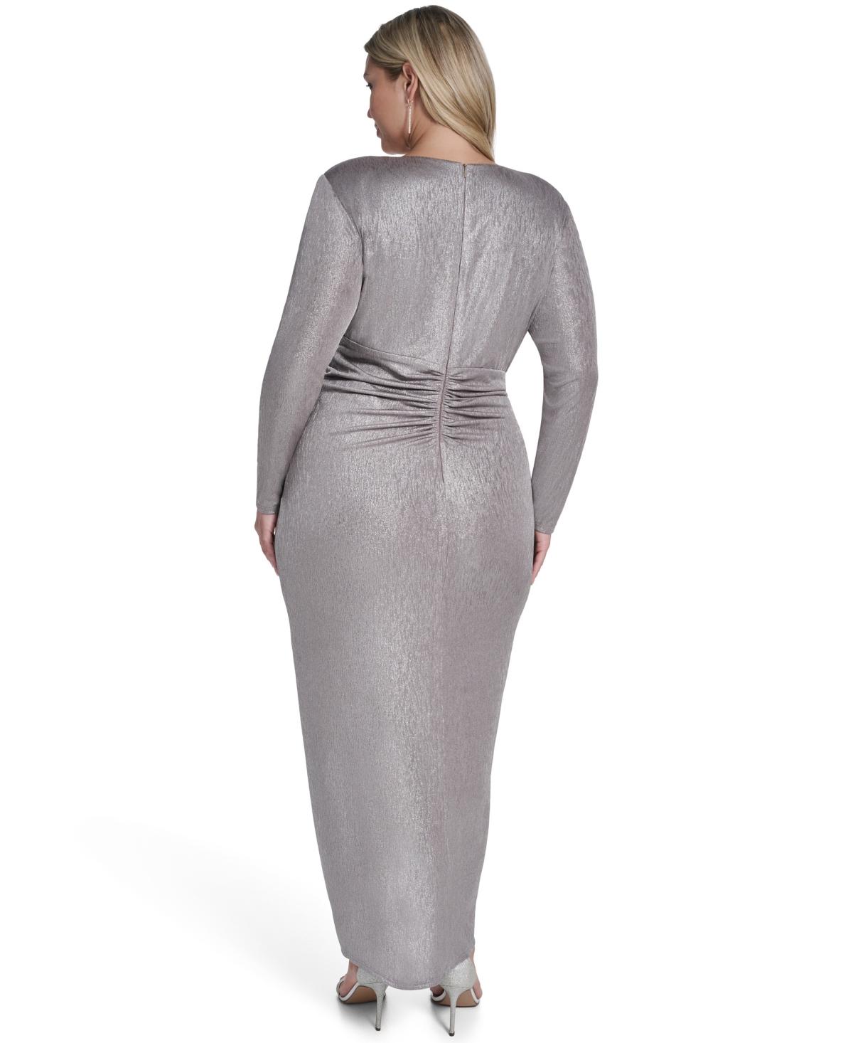 knee length dresses for ladies Linen white dress main image 1