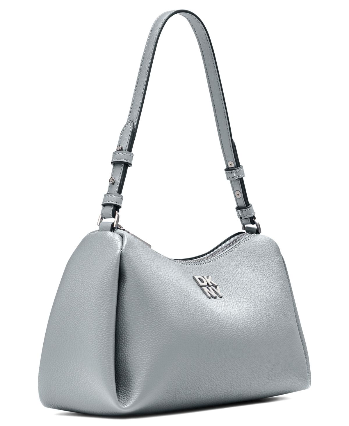 DKNY Remy Top Zip Shoulder Bag in Gray | Lyst