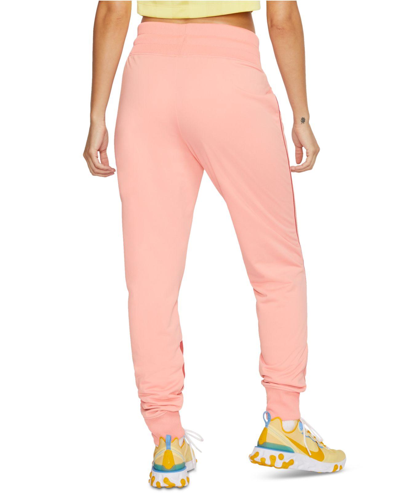 nike pink track pants