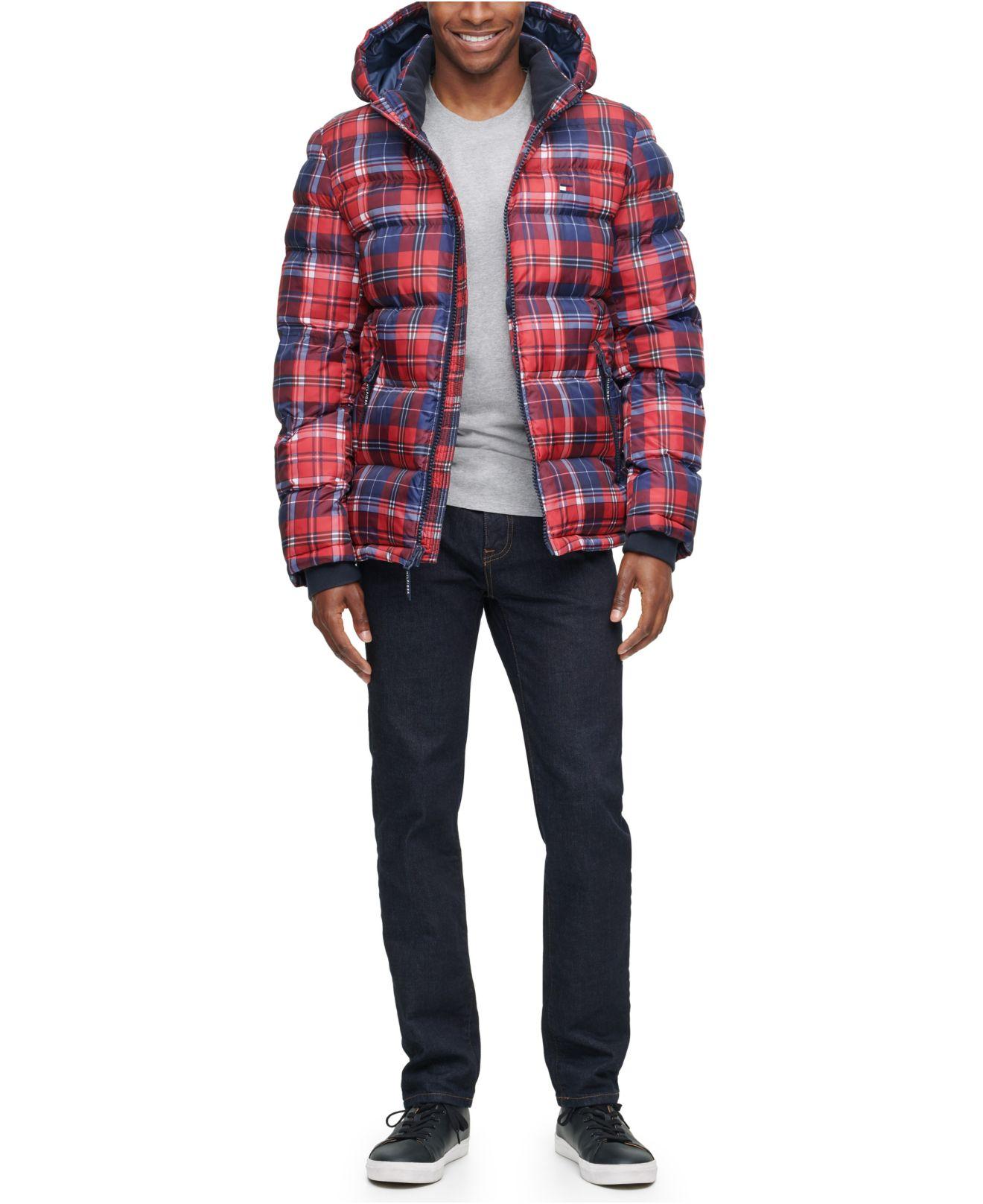 tommy quilted puffer jacket