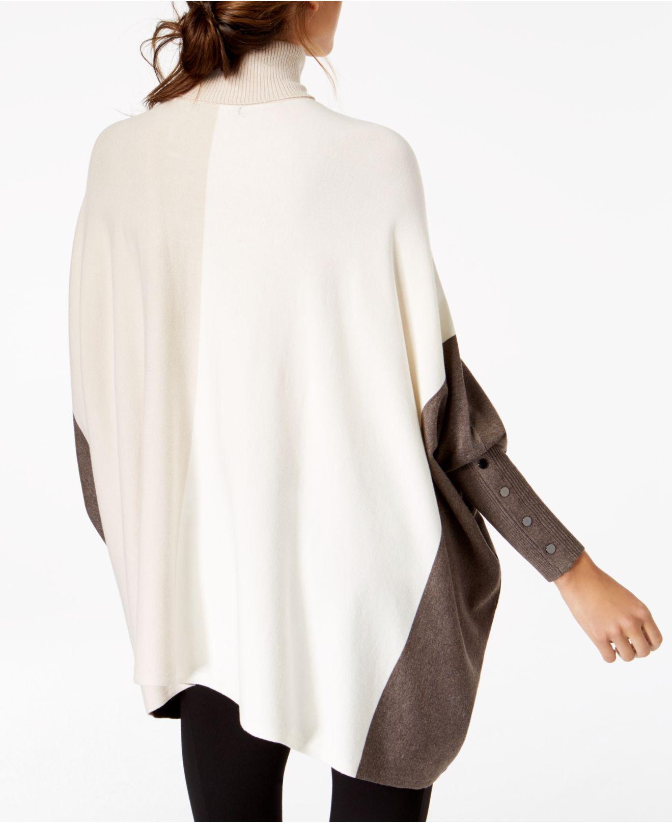 alfani colorblock sweater