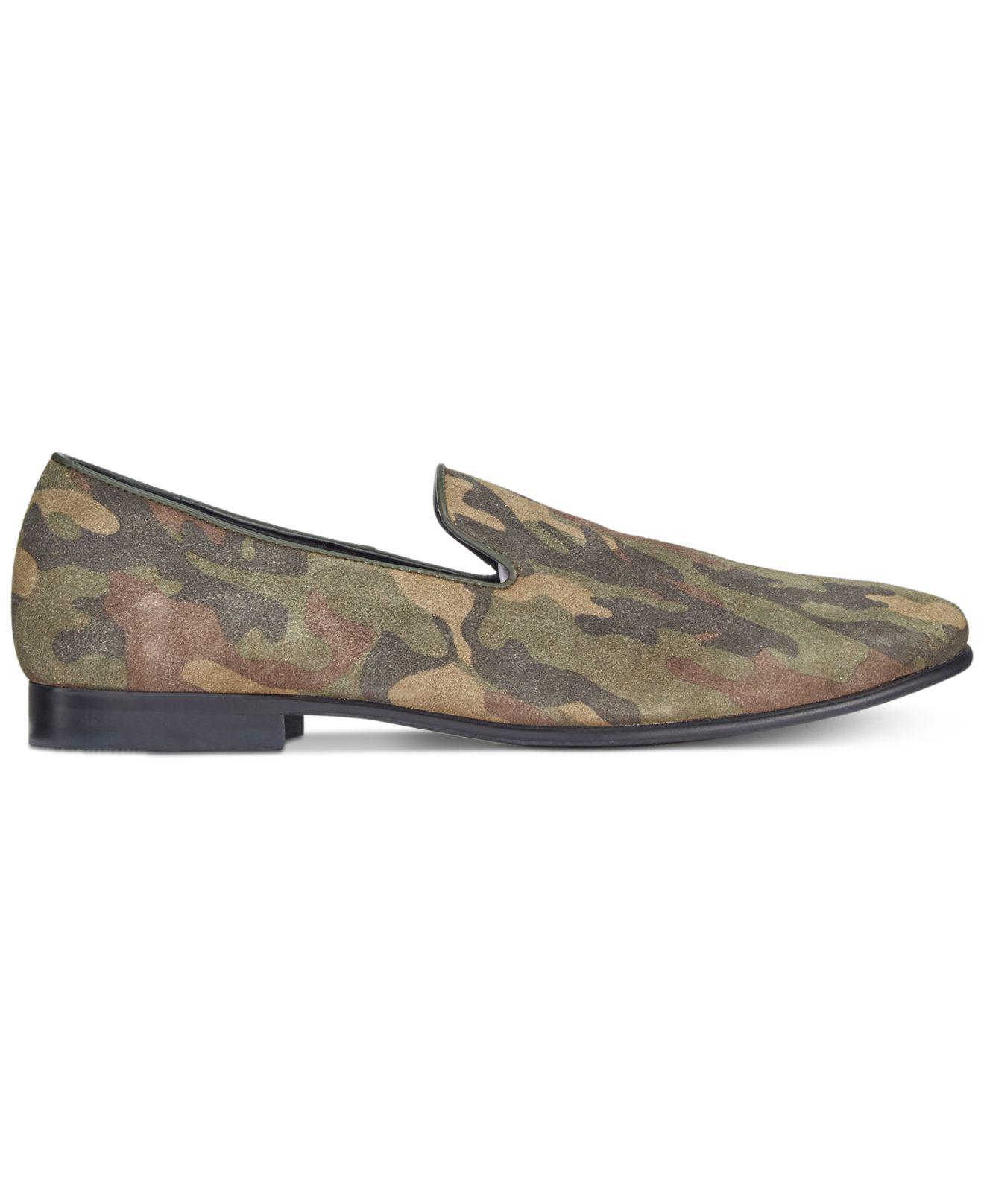 kenneth cole camo trophy loafers