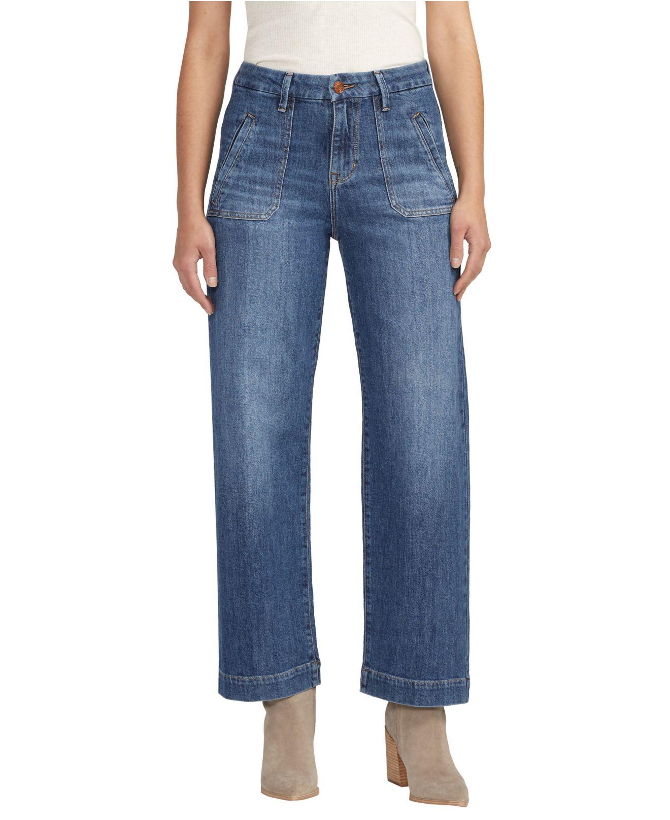Jag Sophia High Rise Wide Leg Jeans in Blue | Lyst