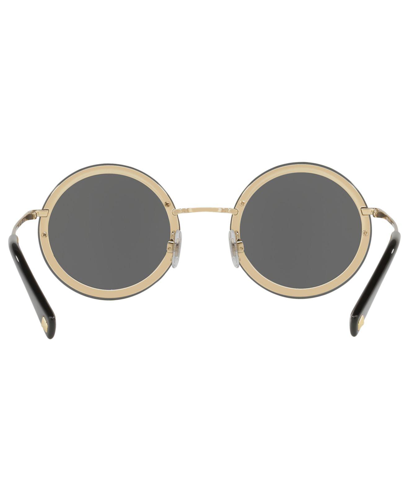 valentino round glasses