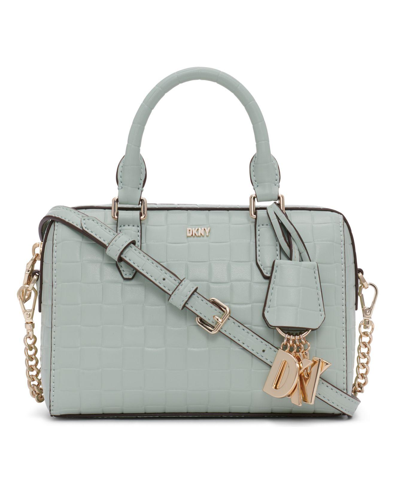DKNY Paige Small Duffle Bag in Gray Lyst
