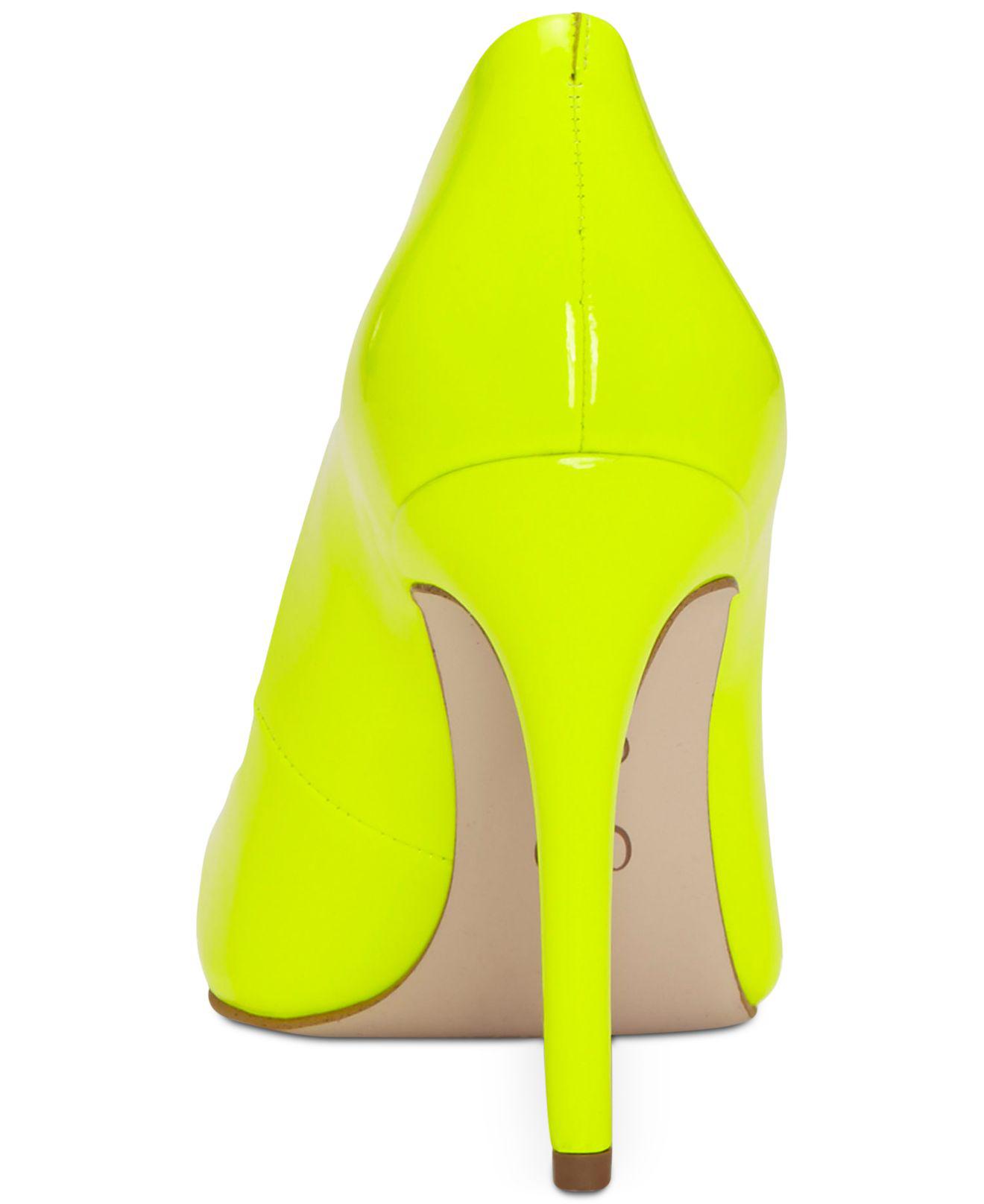 macys yellow heels