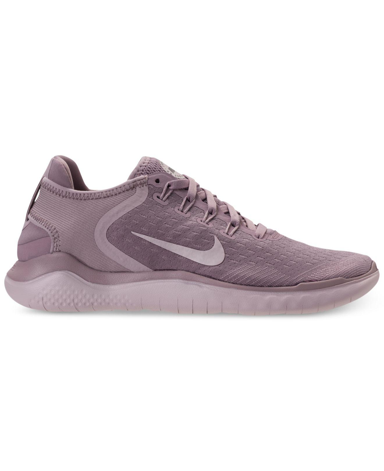 Nike Synthetic Free Rn 2018 Running Sneaker in Purple - Lyst