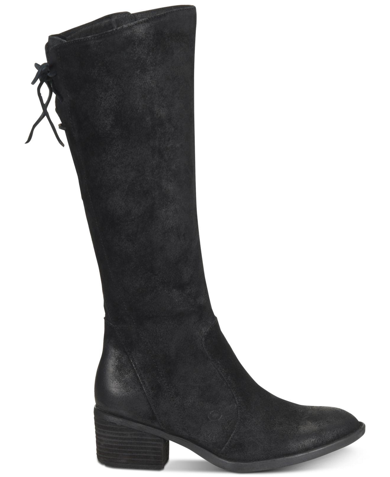 born felicia knee high boot black