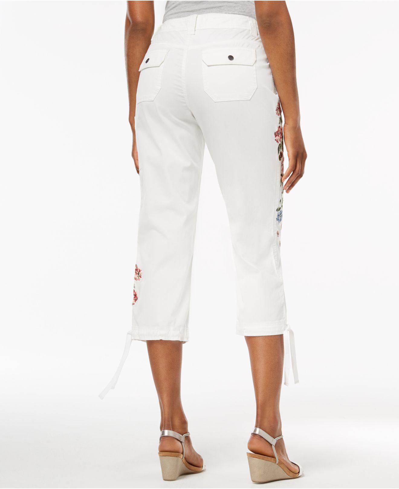 macy's style and co capri pants