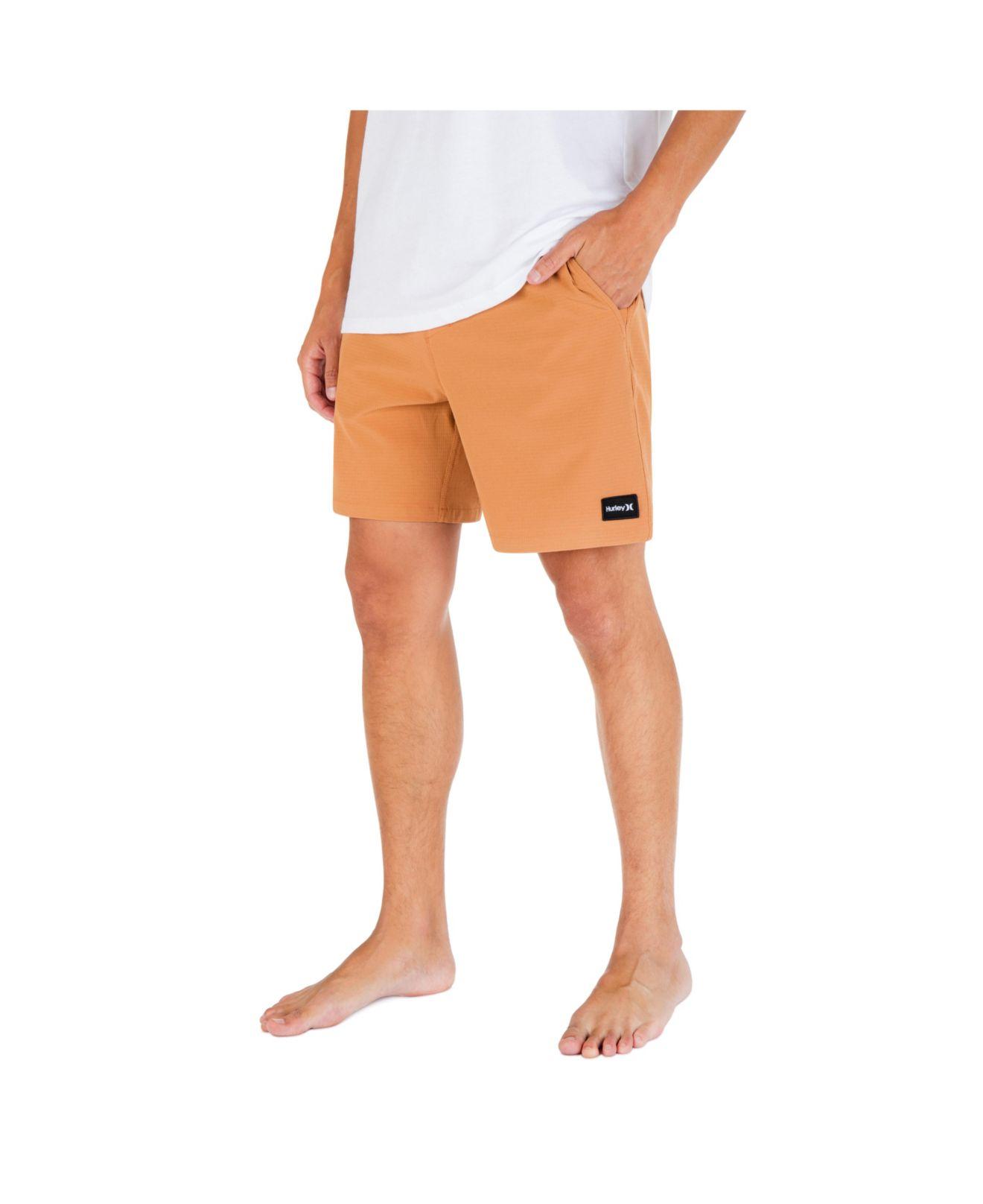 Hurley Phantom Zuma Ii Volley 18" Hybrid Shorts in Orange for Men | Lyst