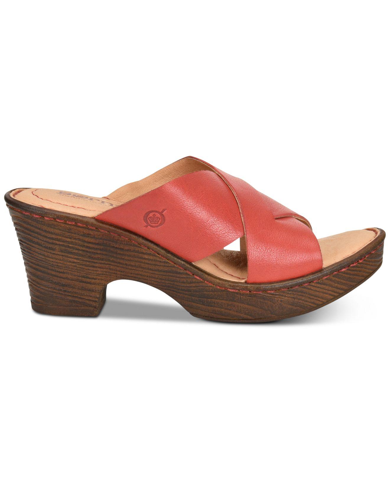 born coney slide sandals