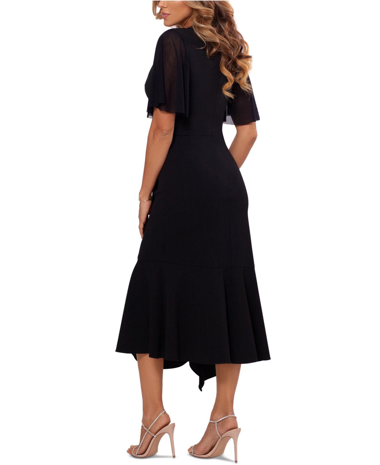 Betsy \u0026 Adam Synthetic Asymmetrical-hem 