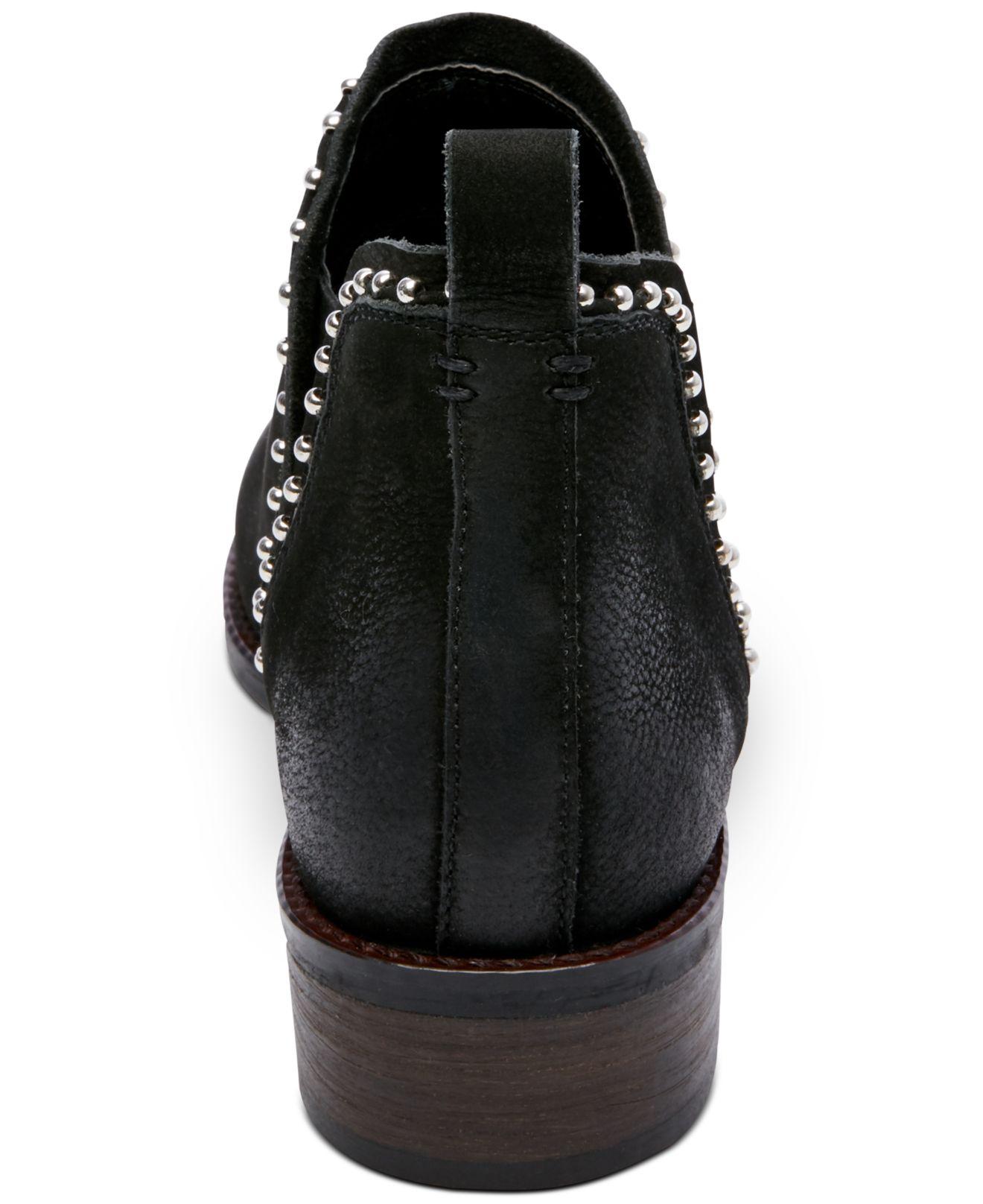 steve madden expert black booties