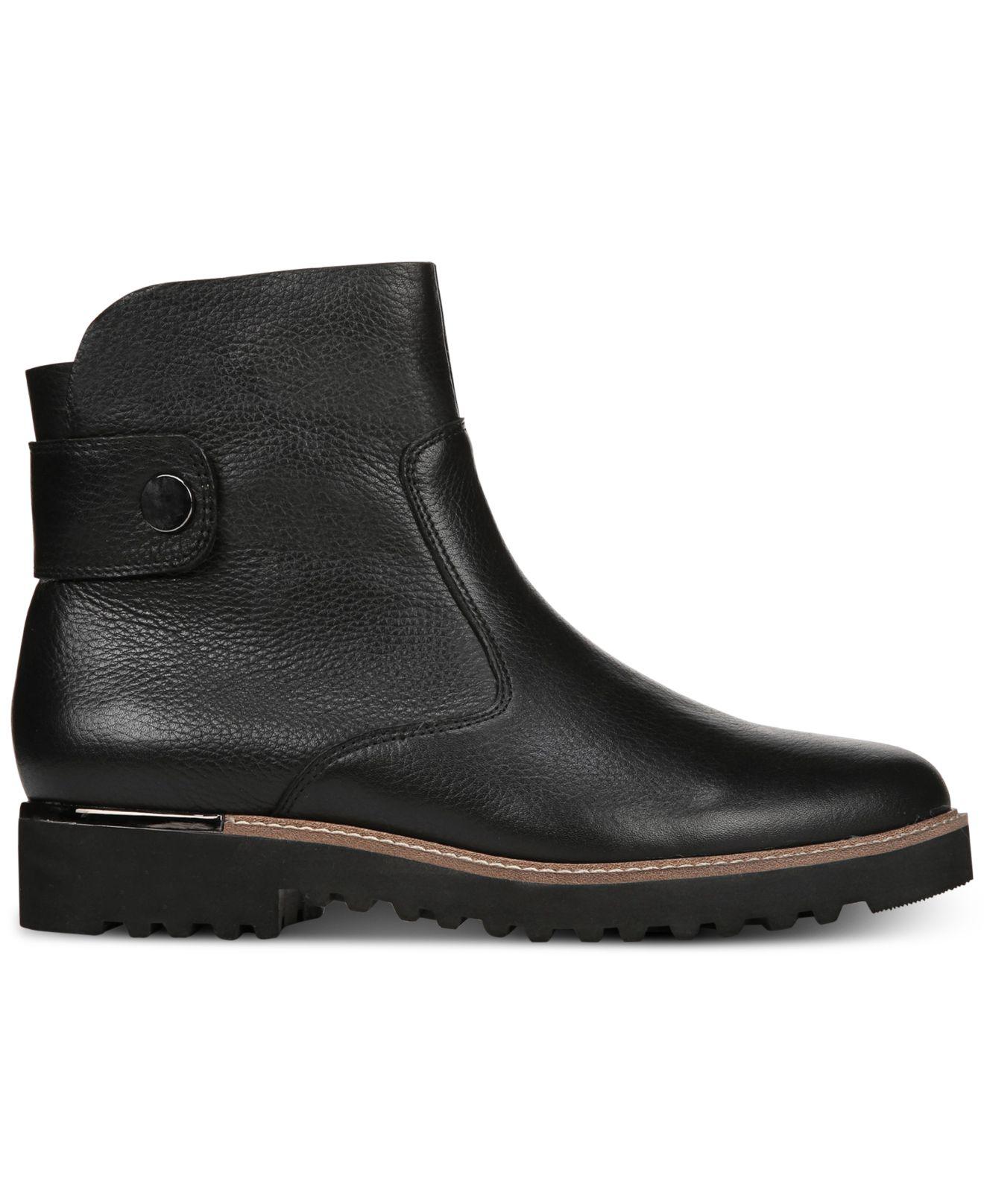 franco sarto chevelle ankle zip booties