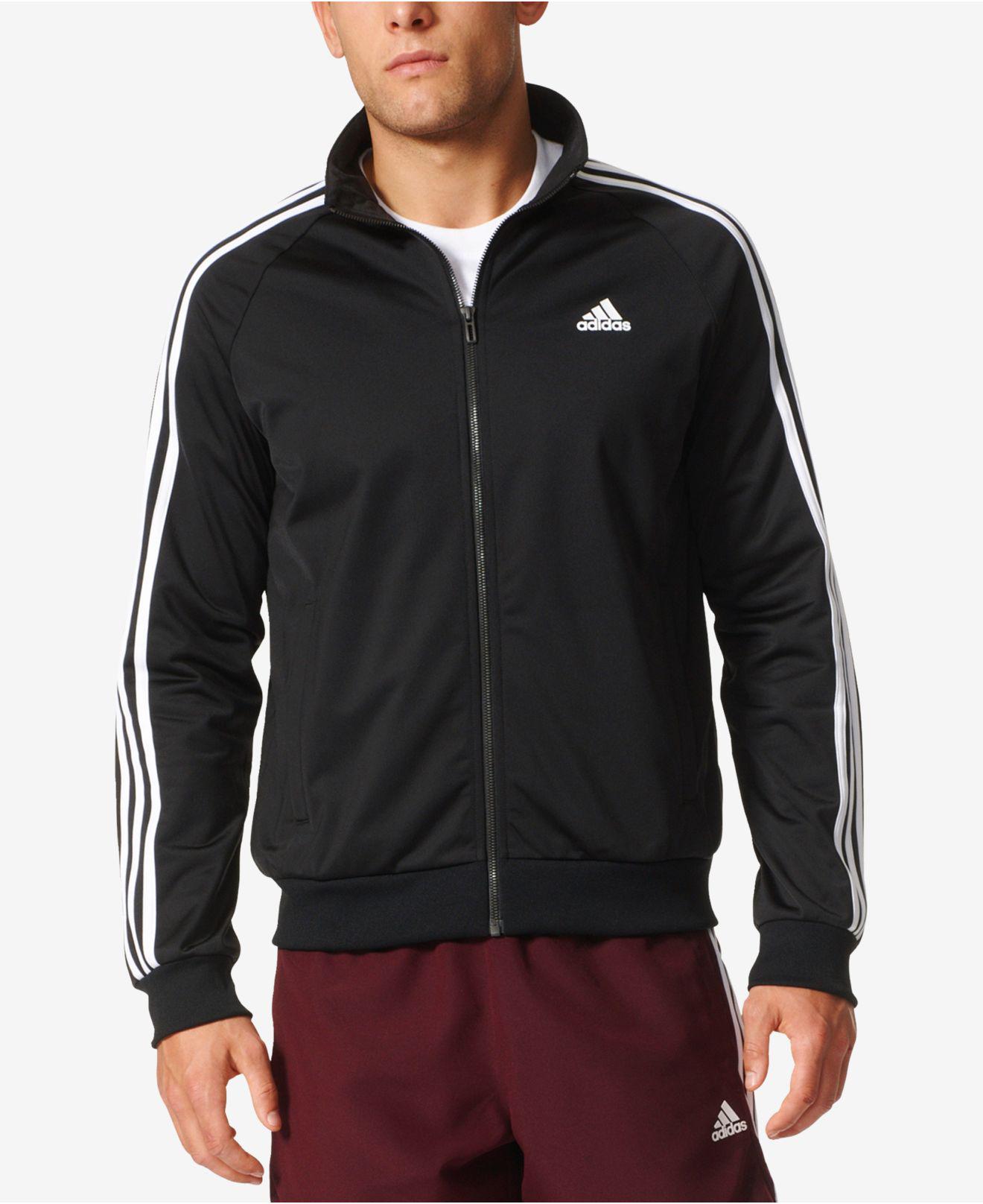 adidas men's warm up jacket