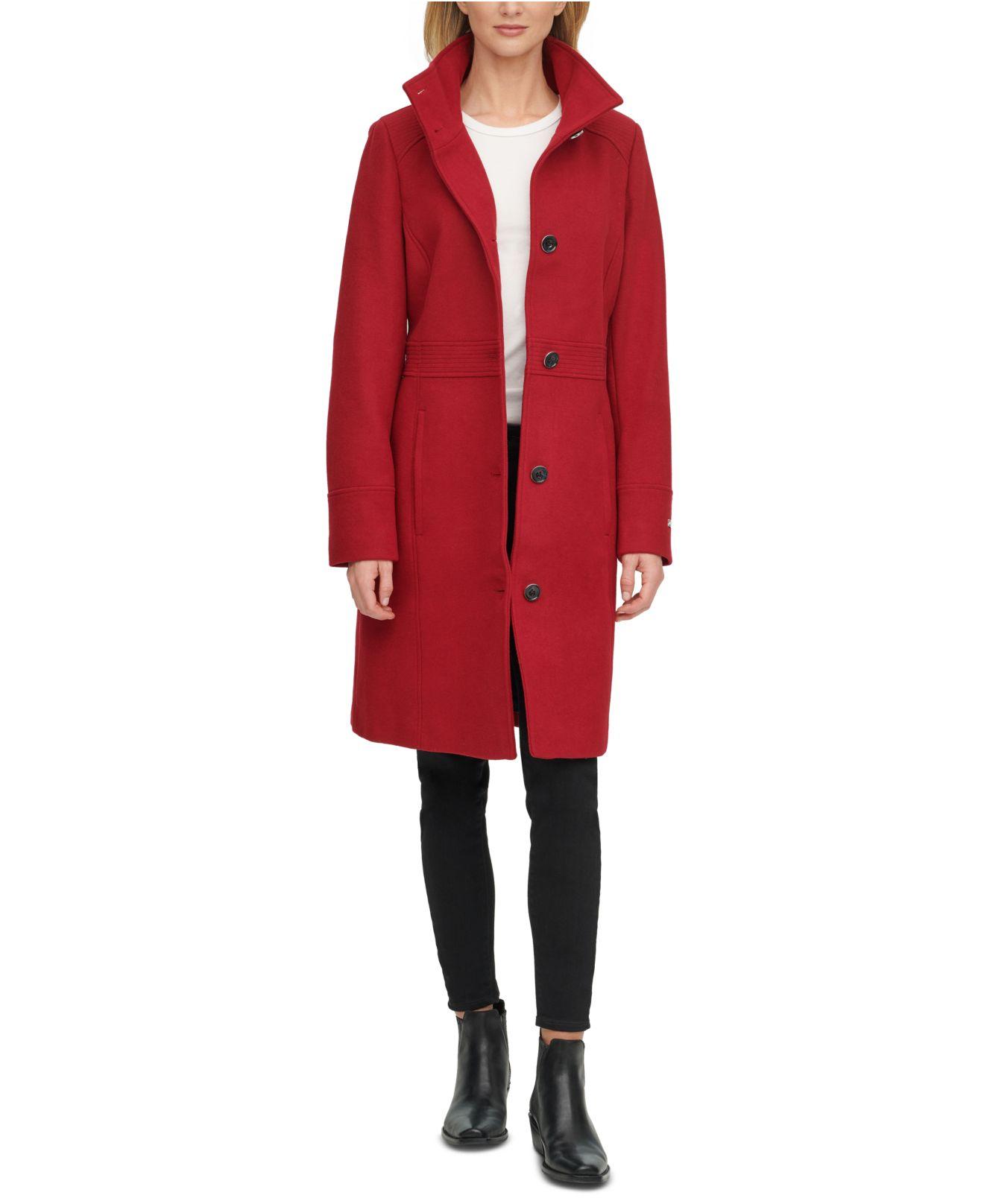 macys red coats