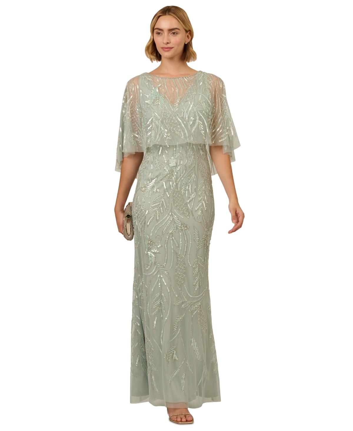 Adrianna Papell Mesh Dresses for Women | Lyst