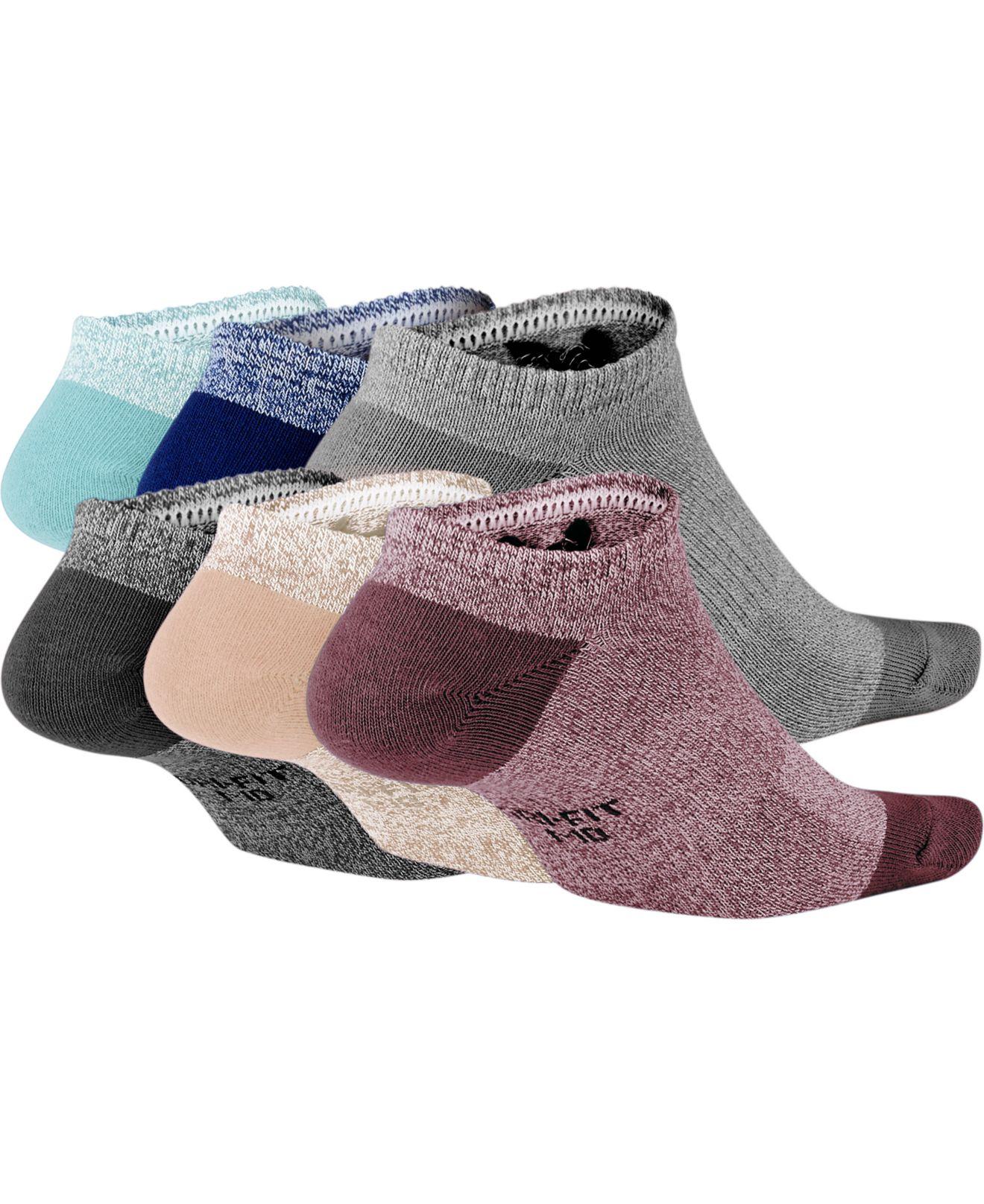 nike 6-pk. sportswear no-show performance socks nike 6-pk. sportswear no-show performance socks