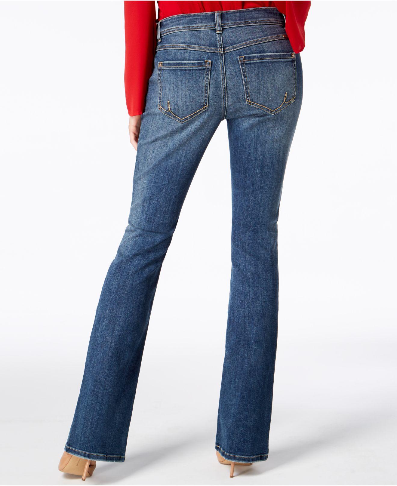inc jeans curvy fit boot leg