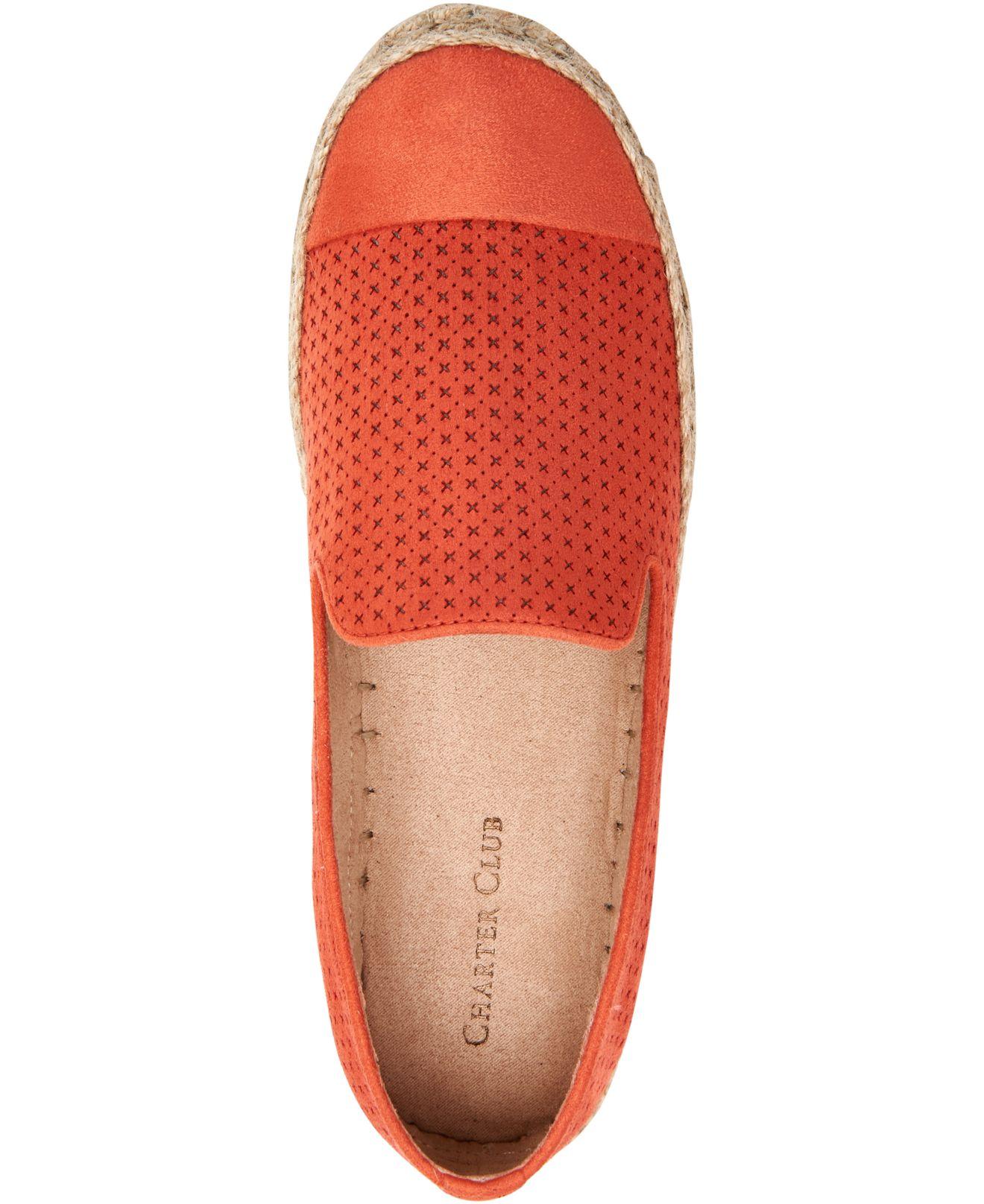 Charter Club Jonii Espadrille Flats, Created For Macy's | Lyst
