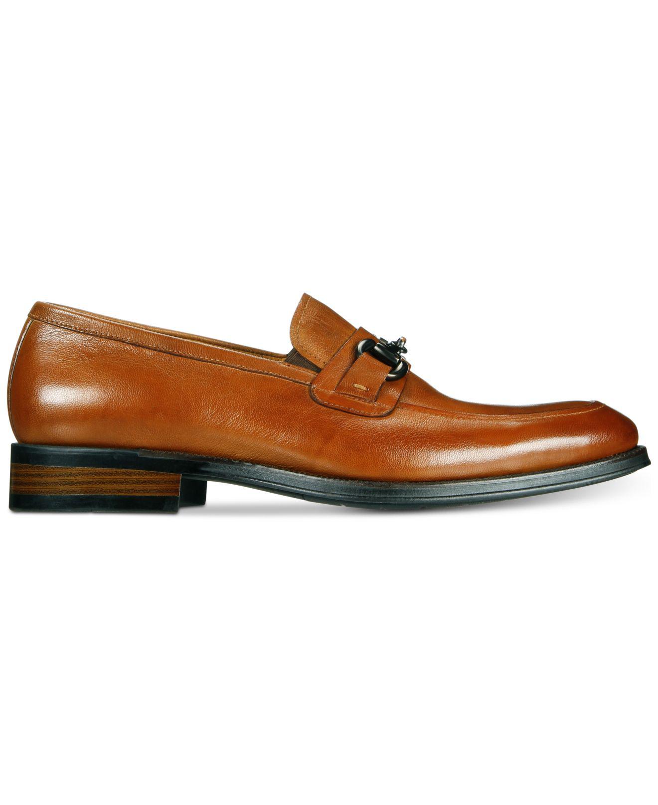Kenneth Cole Brock Bit Loafers in Brown for Men | Lyst